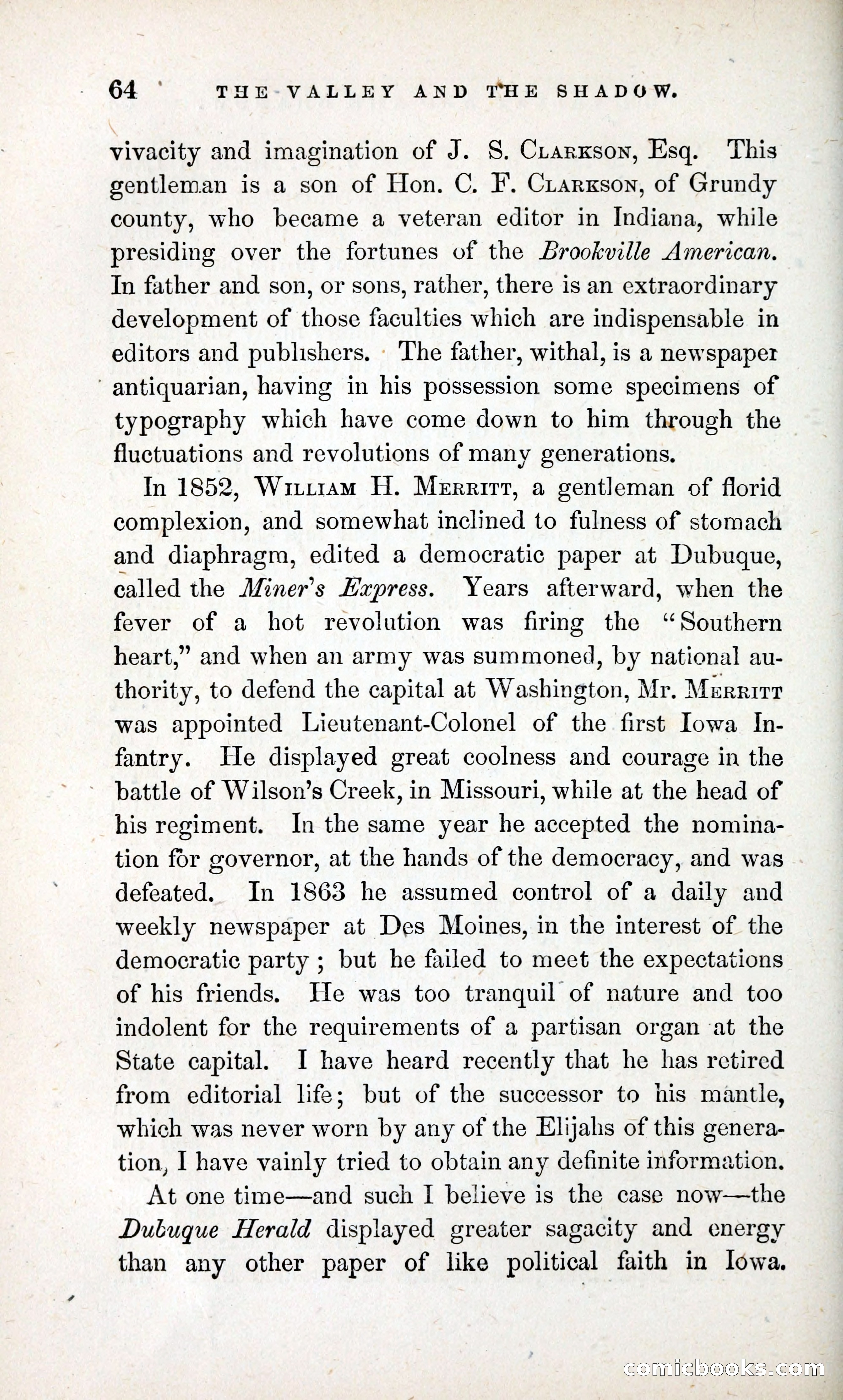 The Valley and the Shadow (1868) — page 73 of 349