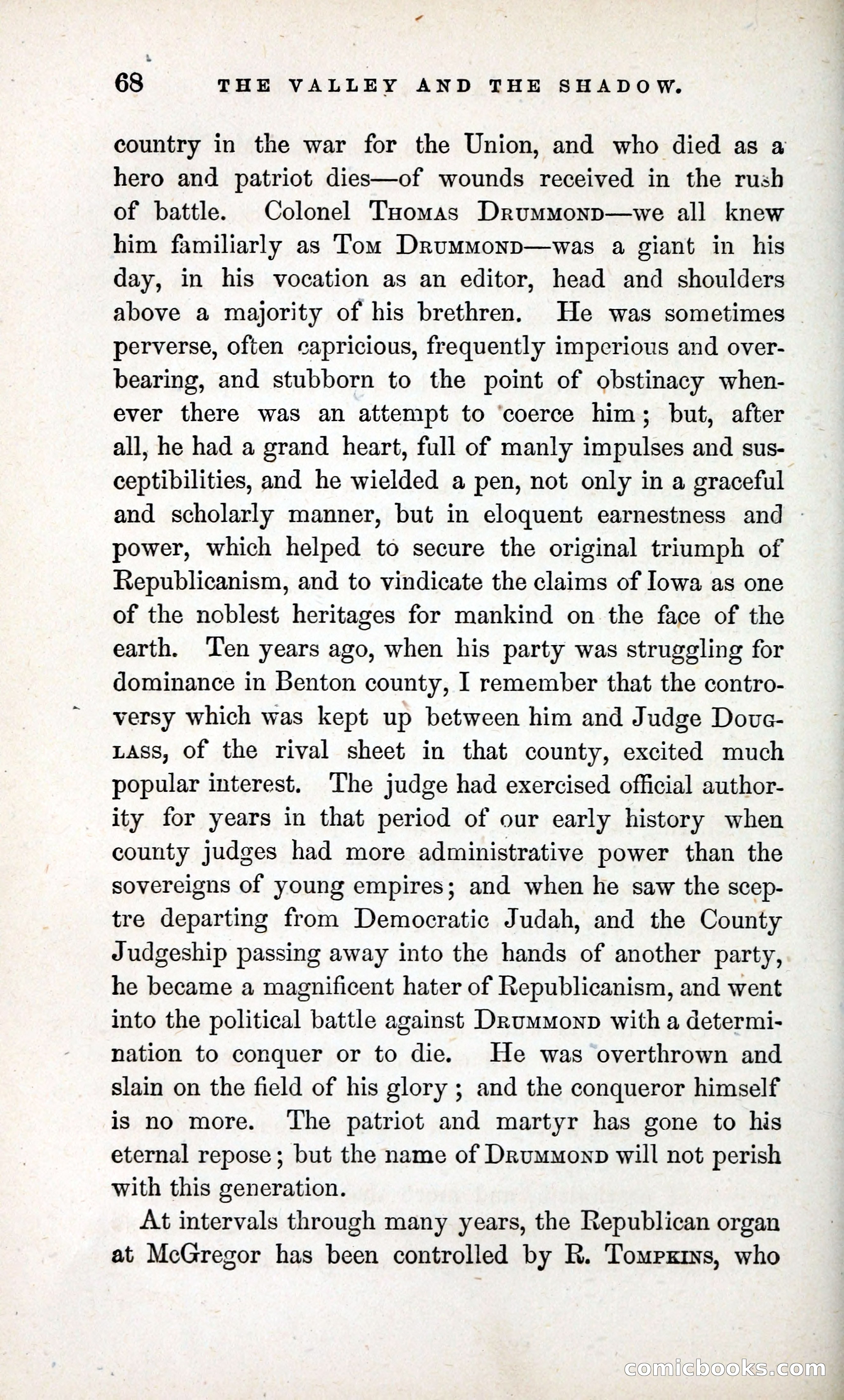 The Valley and the Shadow (1868) — page 77 of 349