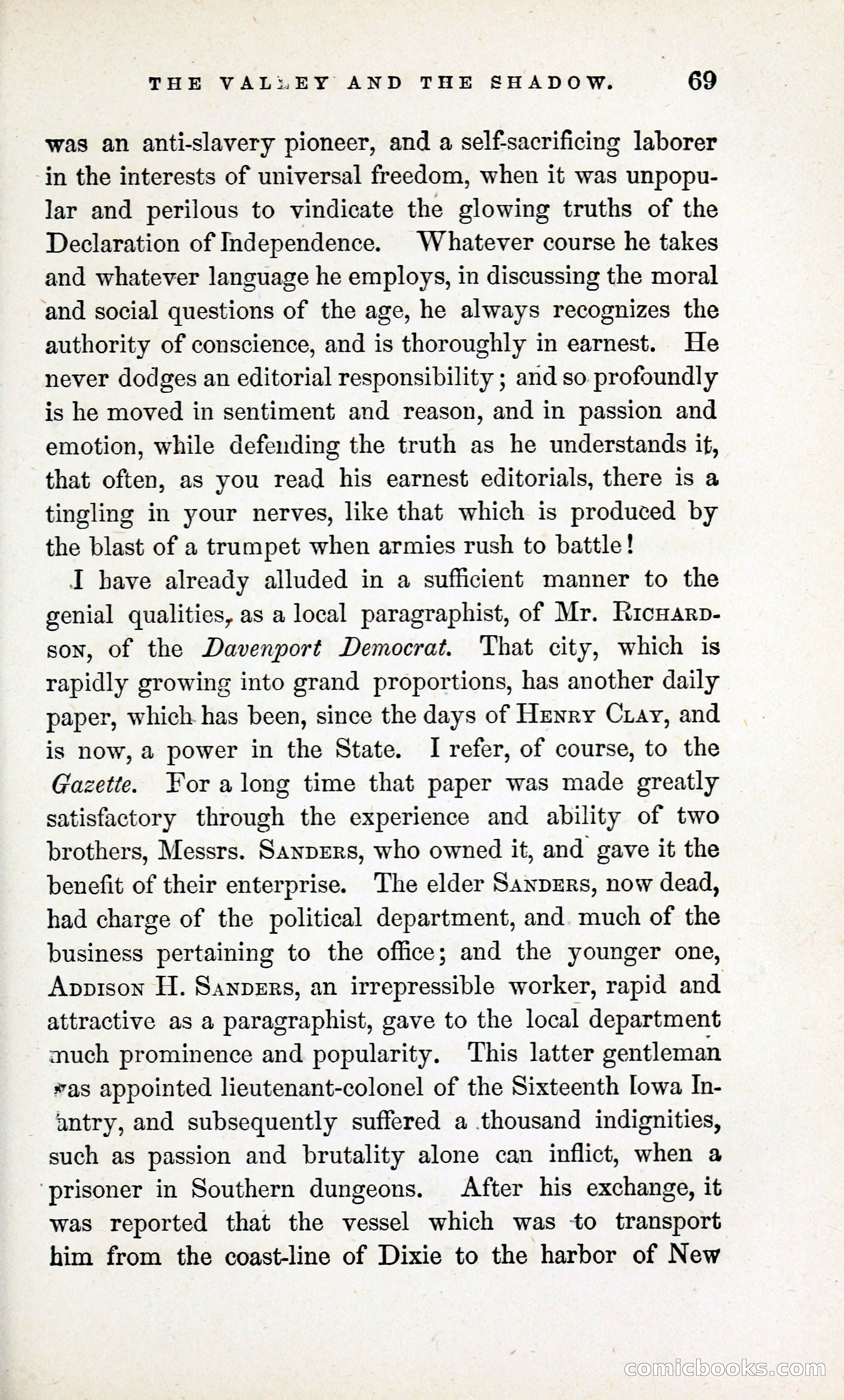 The Valley and the Shadow (1868) — page 78 of 349