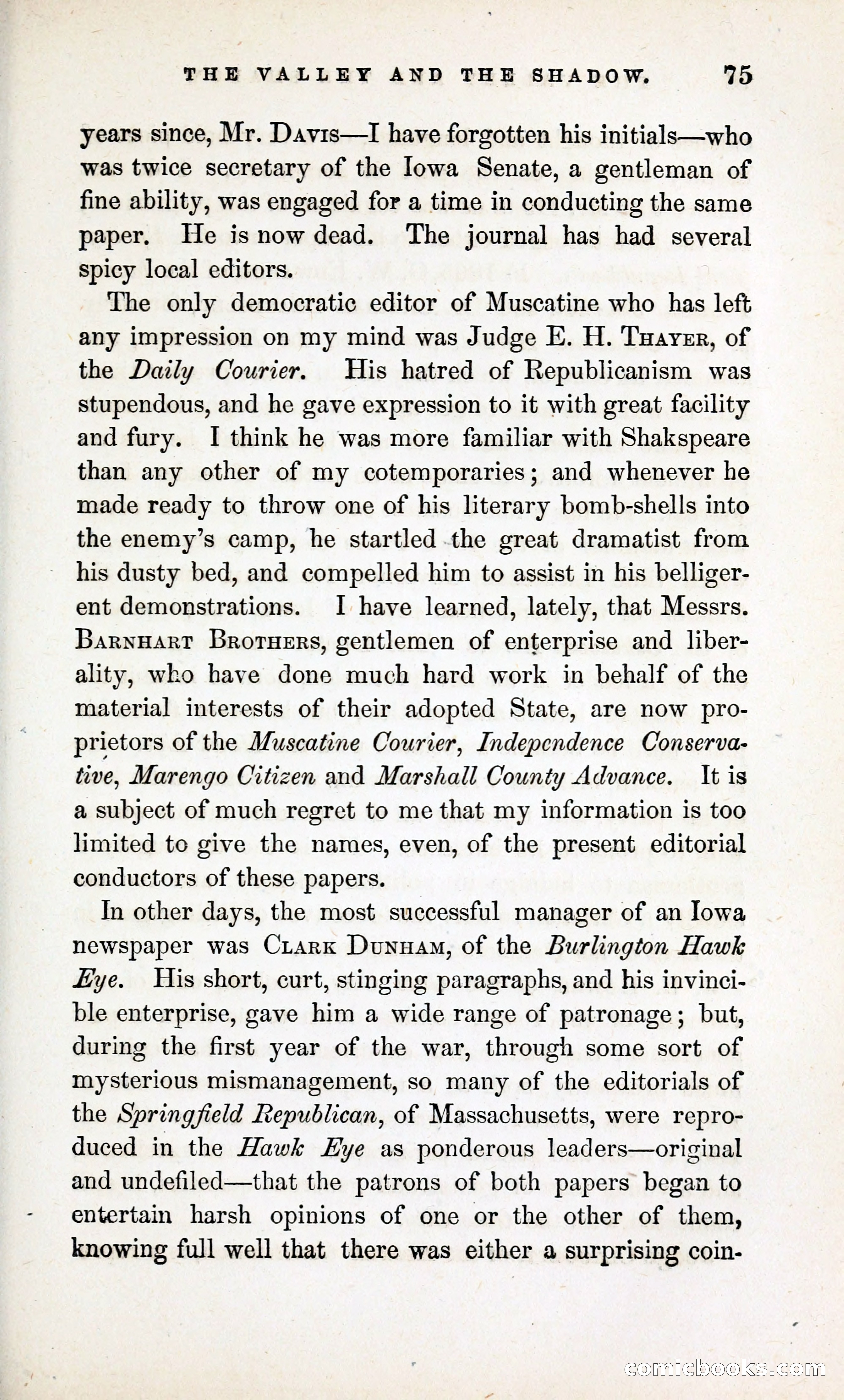 The Valley and the Shadow (1868) — page 84 of 349