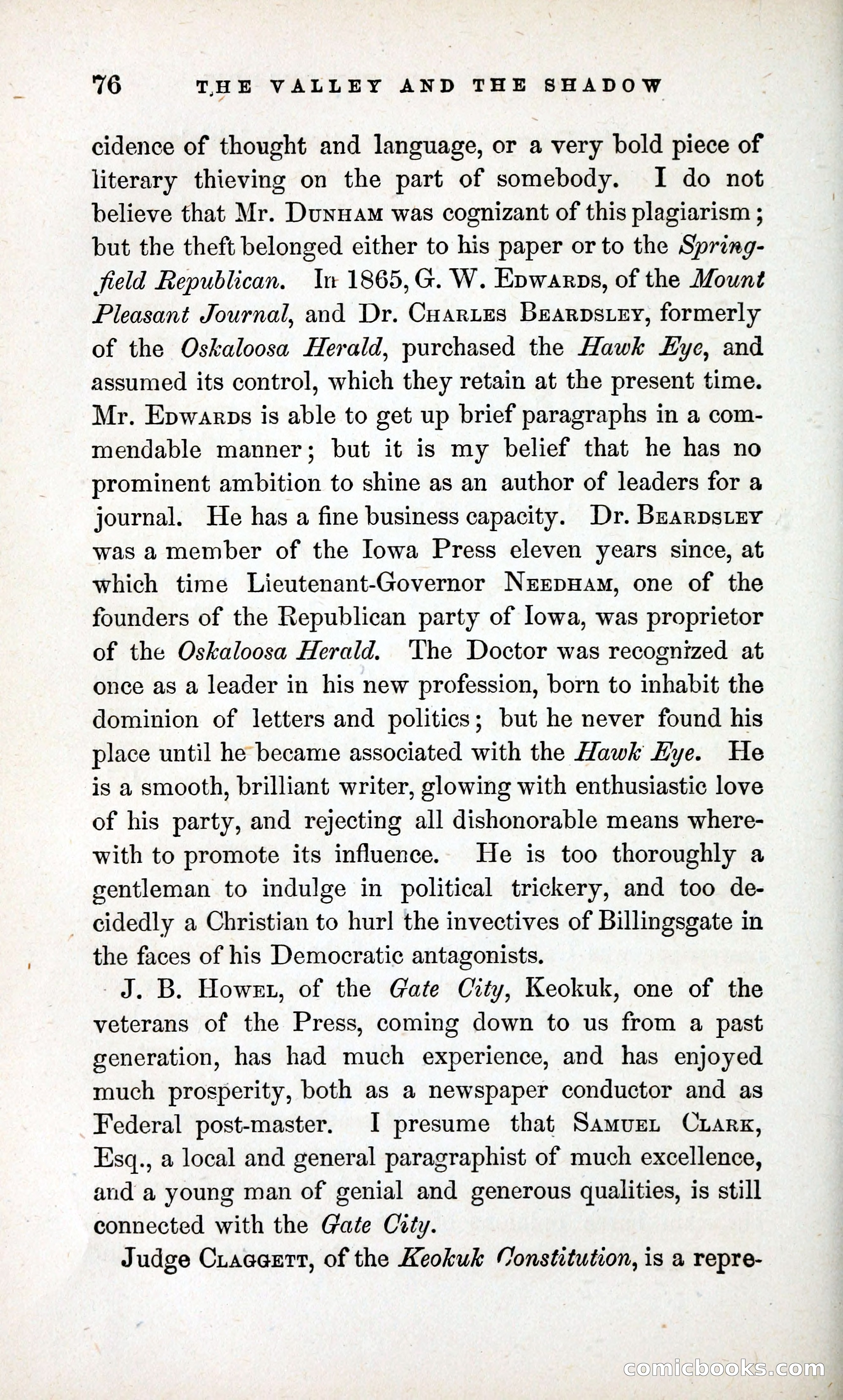 The Valley and the Shadow (1868) — page 85 of 349