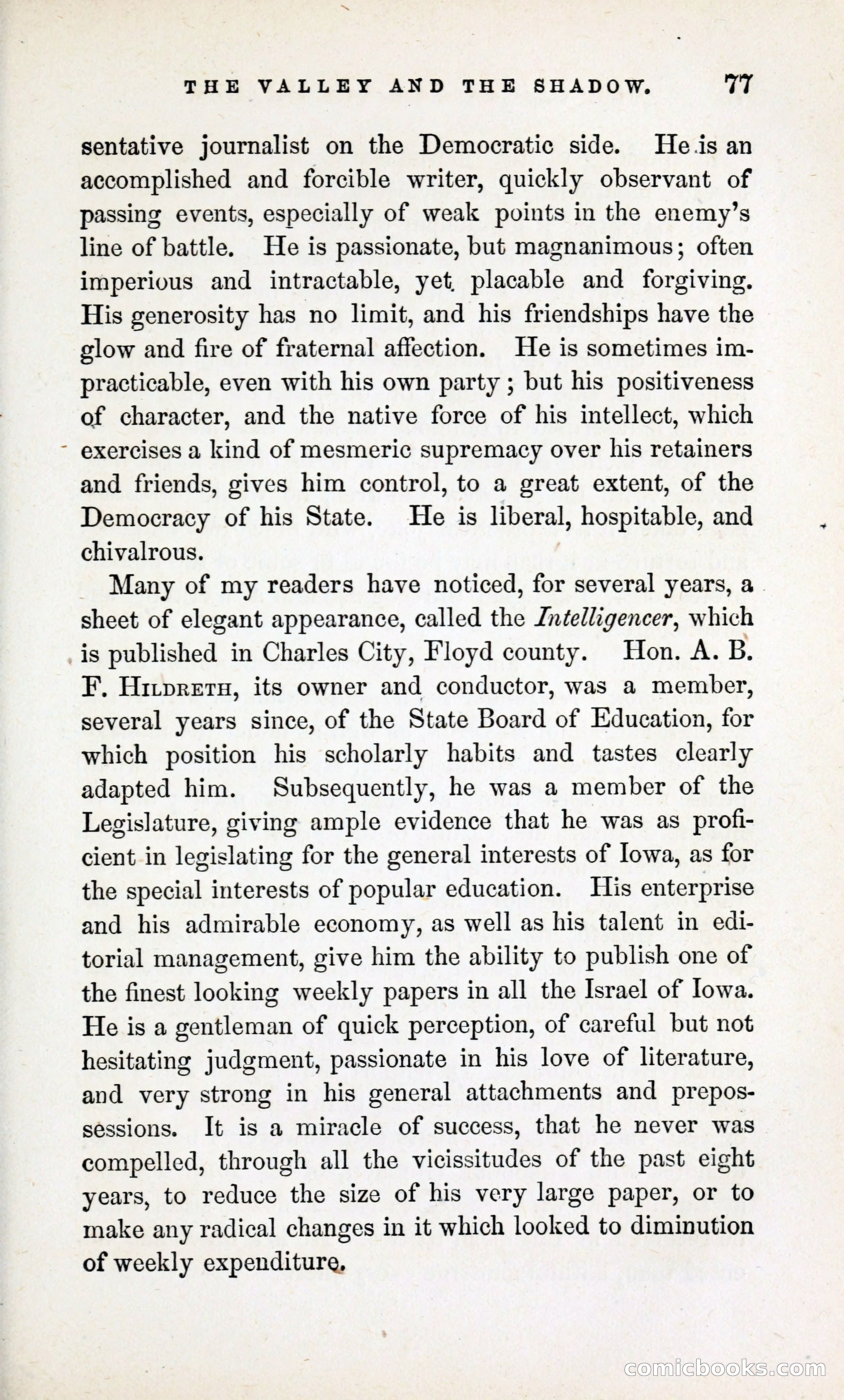 The Valley and the Shadow (1868) — page 86 of 349