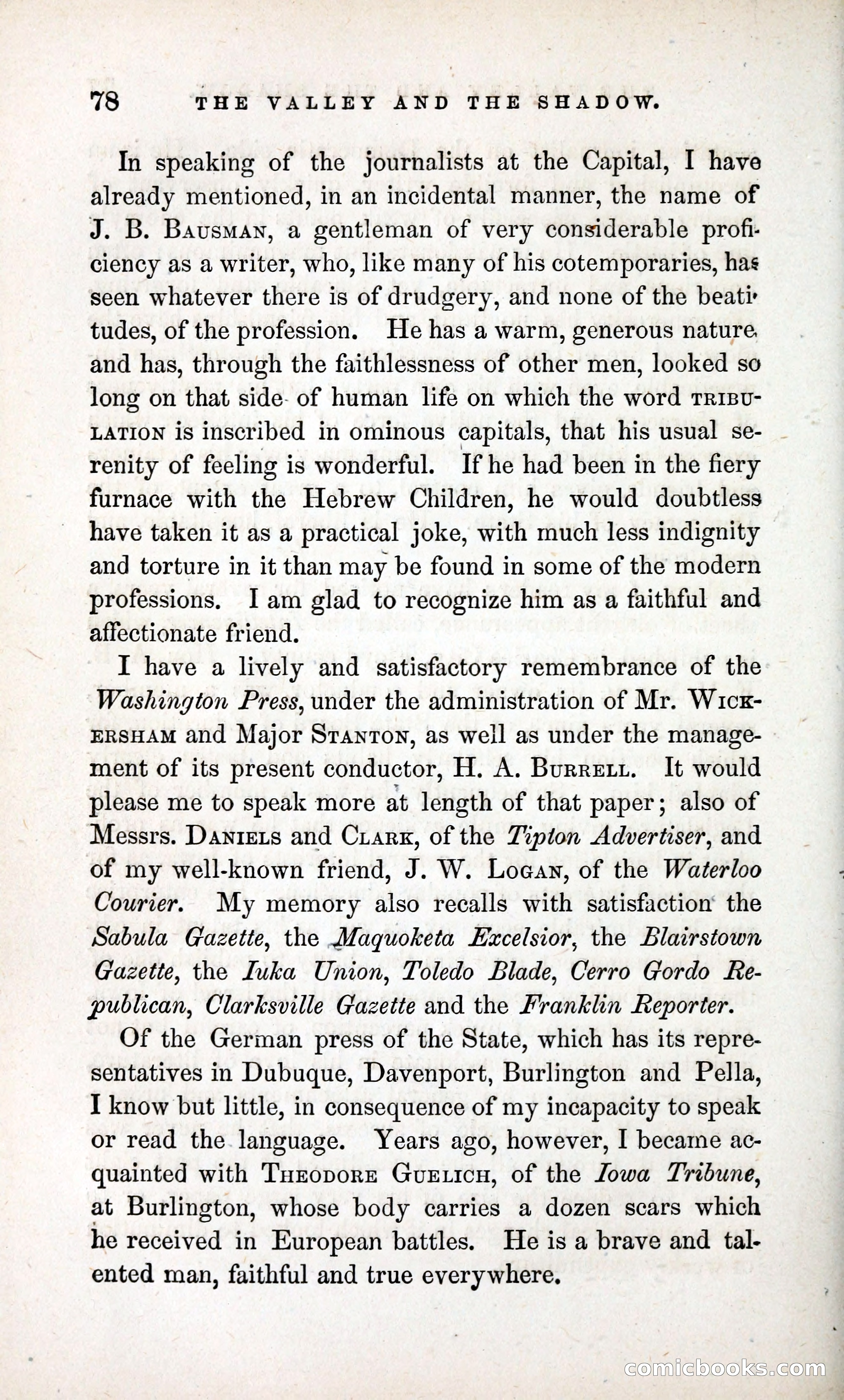 The Valley and the Shadow (1868) — page 87 of 349