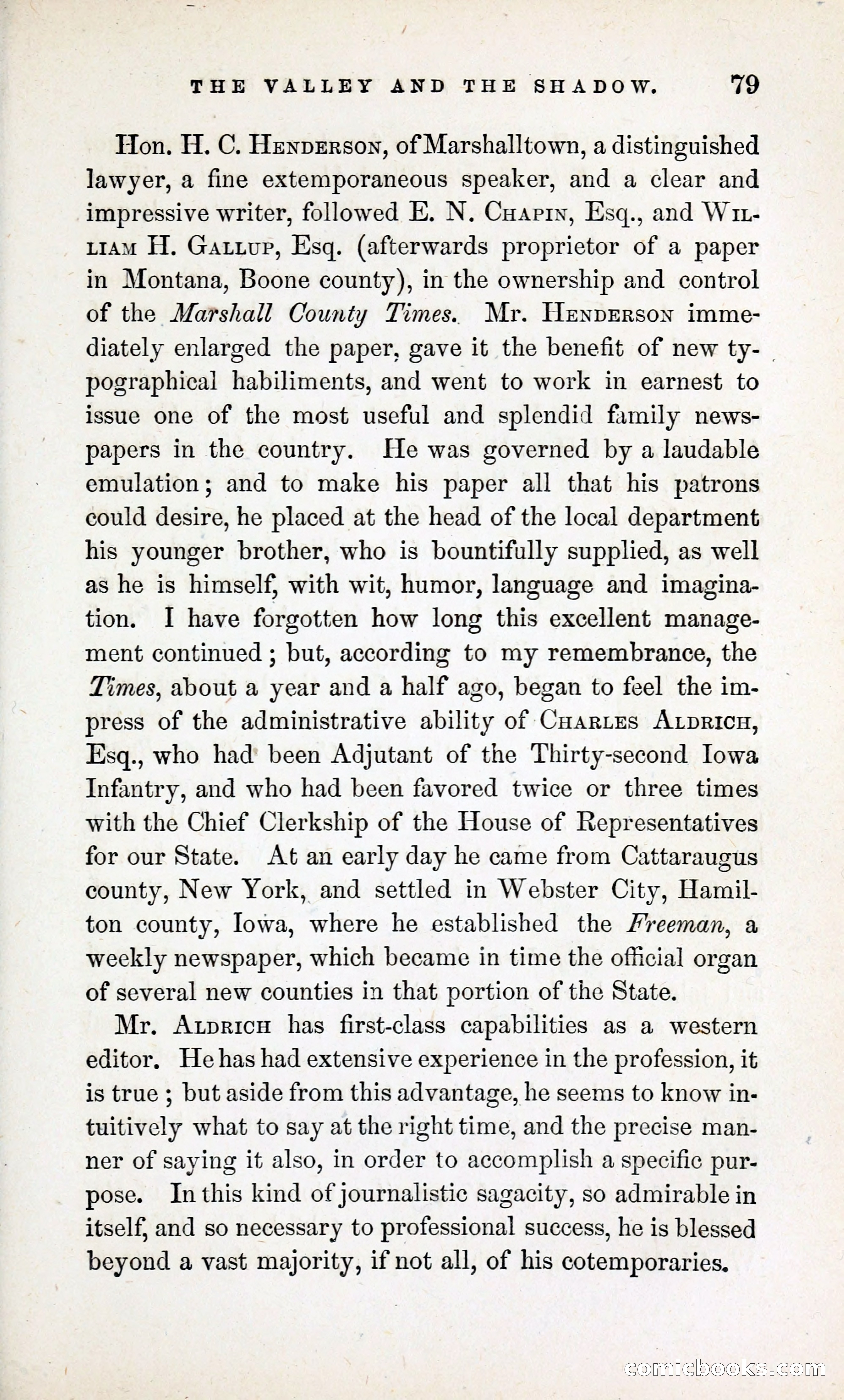 The Valley and the Shadow (1868) — page 88 of 349