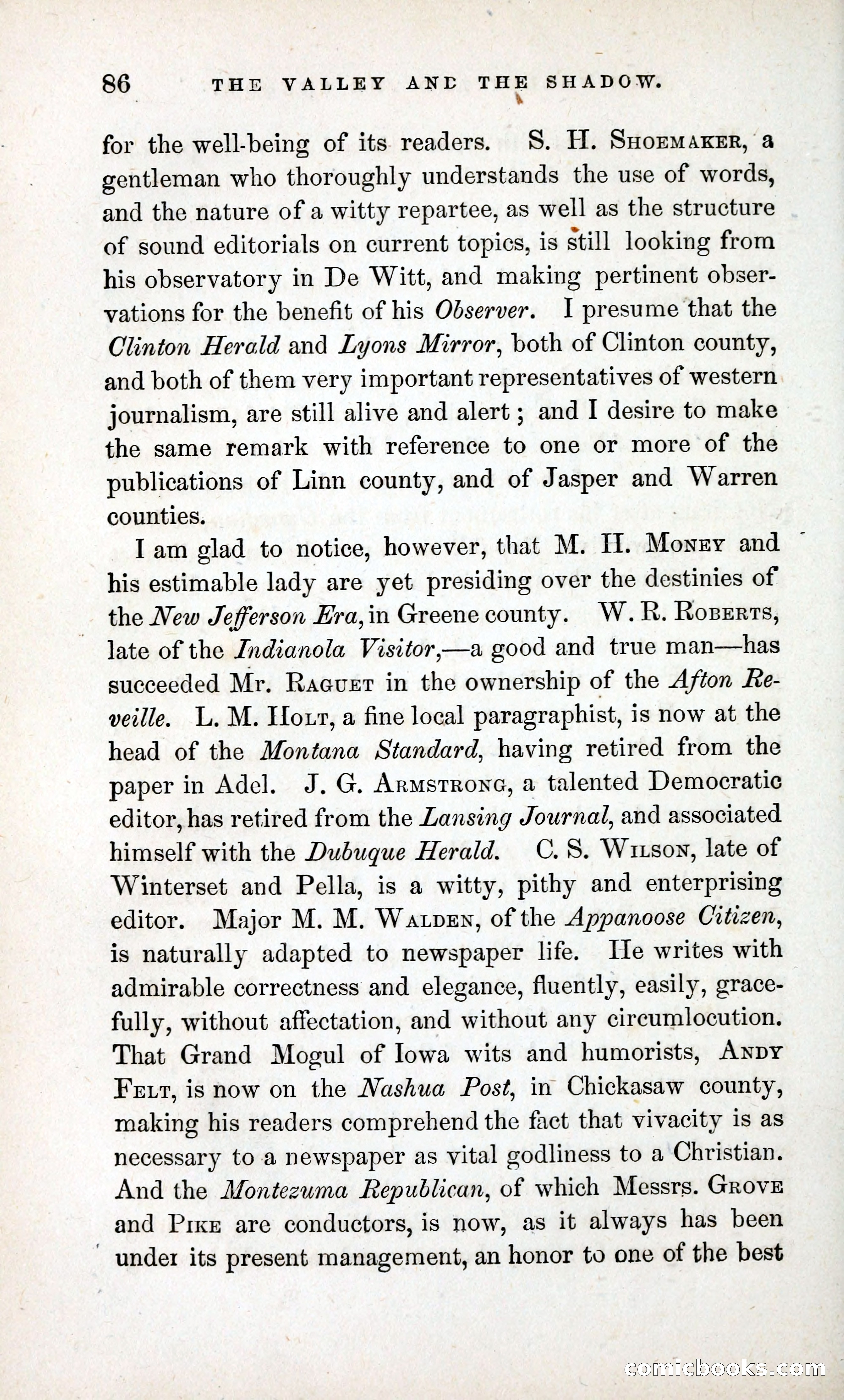 The Valley and the Shadow (1868) — page 95 of 349