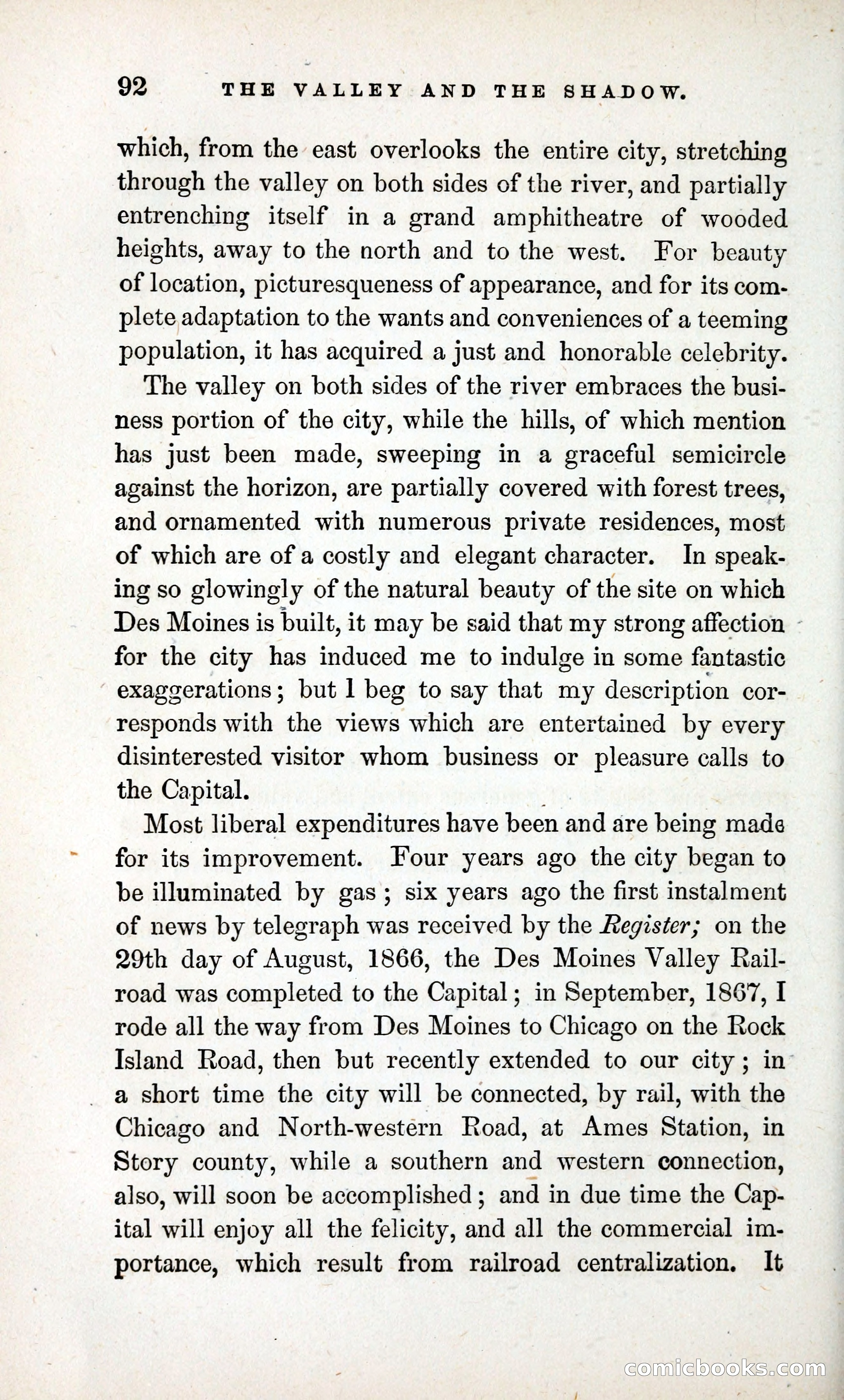 The Valley and the Shadow (1868) — page 101 of 349