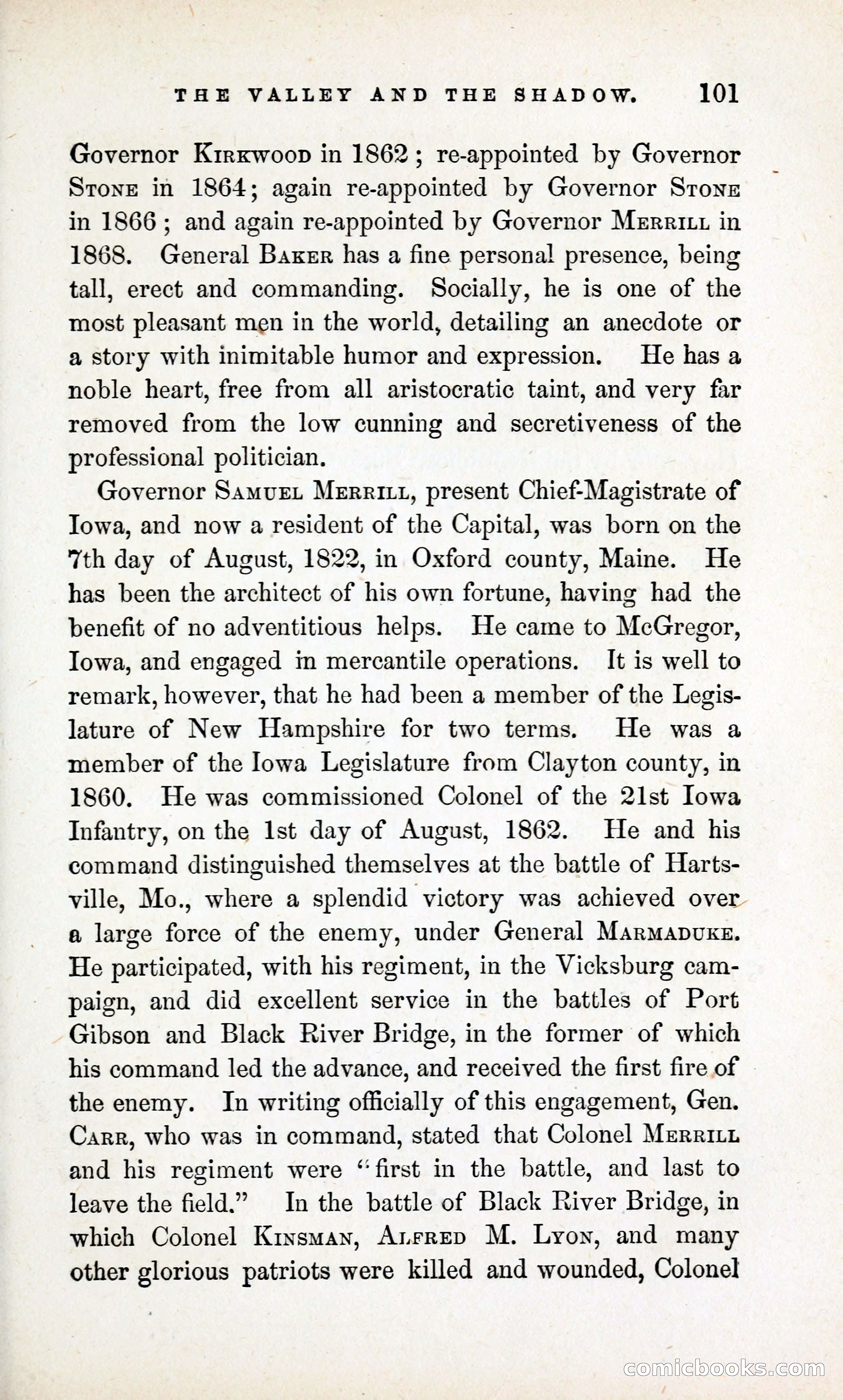 The Valley and the Shadow (1868) — page 110 of 349