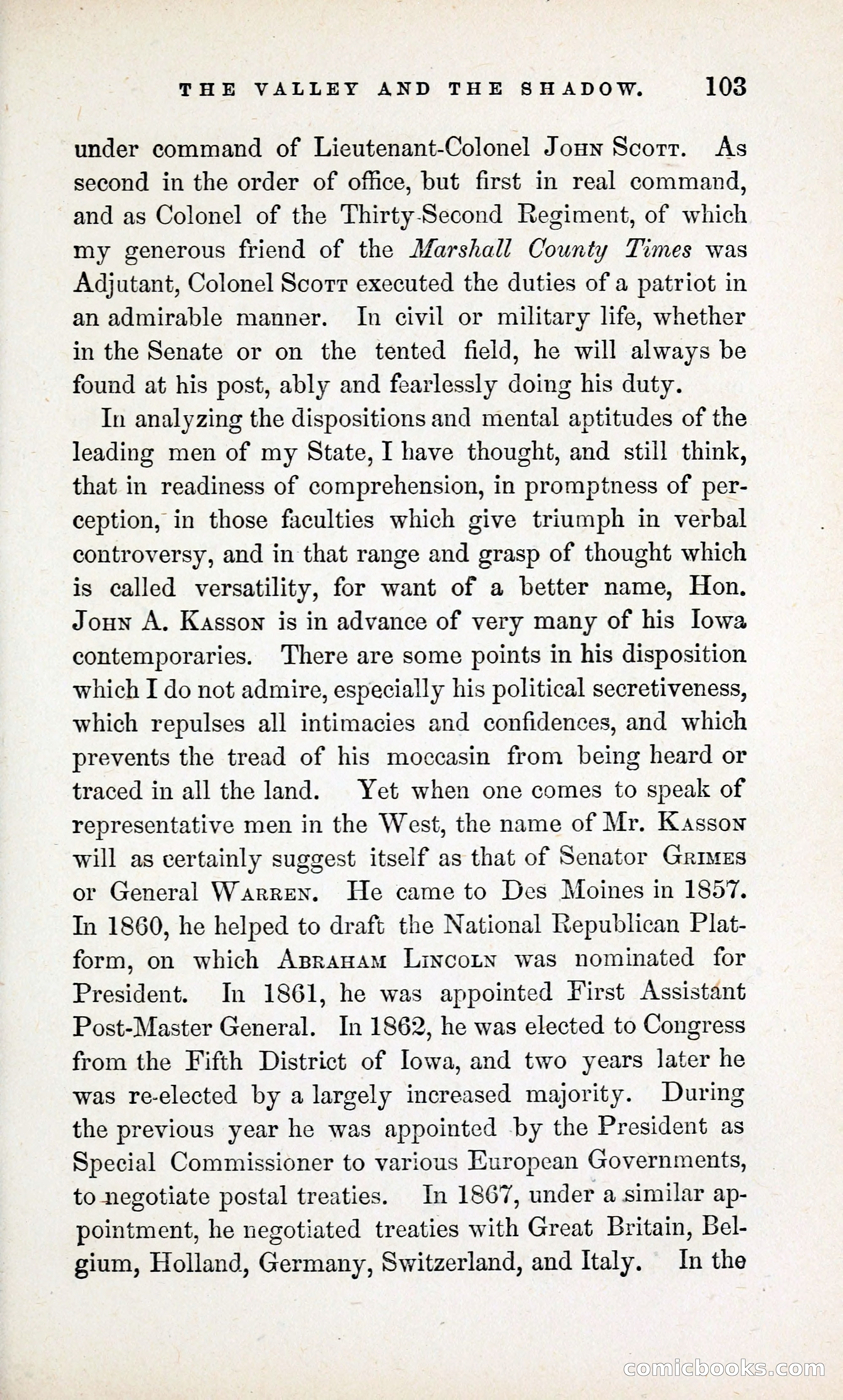 The Valley and the Shadow (1868) — page 112 of 349
