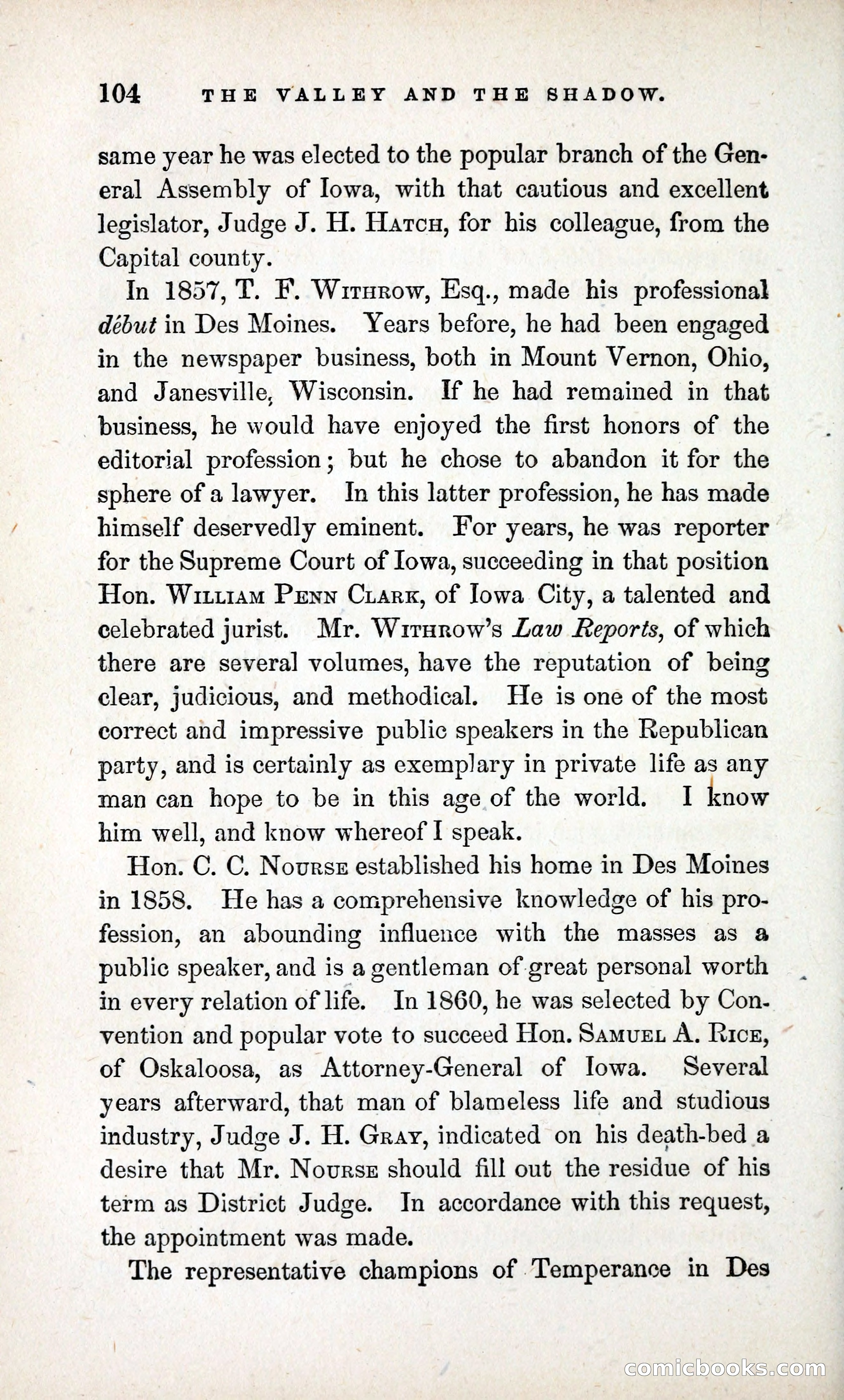 The Valley and the Shadow (1868) — page 113 of 349