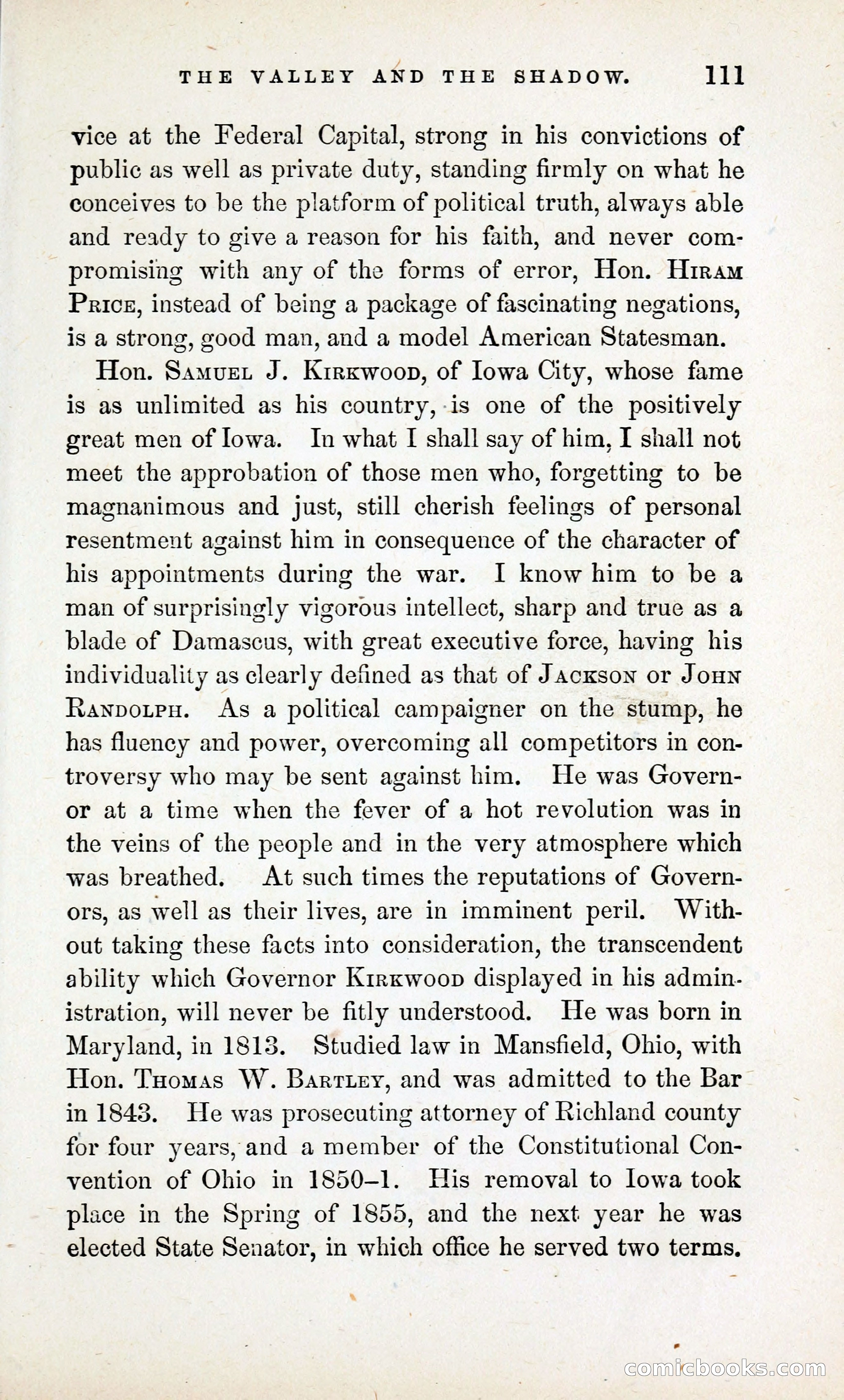 The Valley and the Shadow (1868) — page 120 of 349