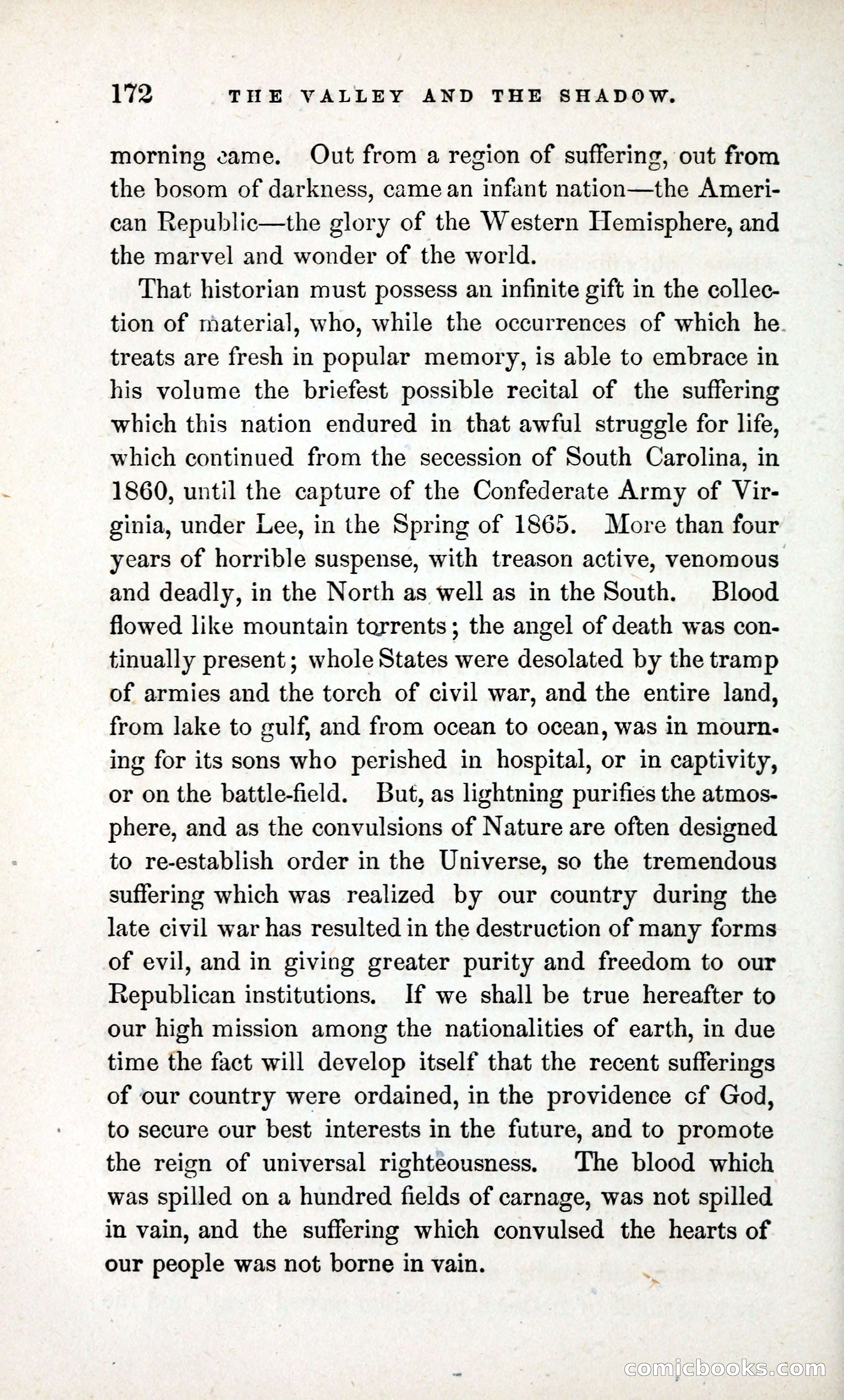 The Valley and the Shadow (1868) — page 181 of 349