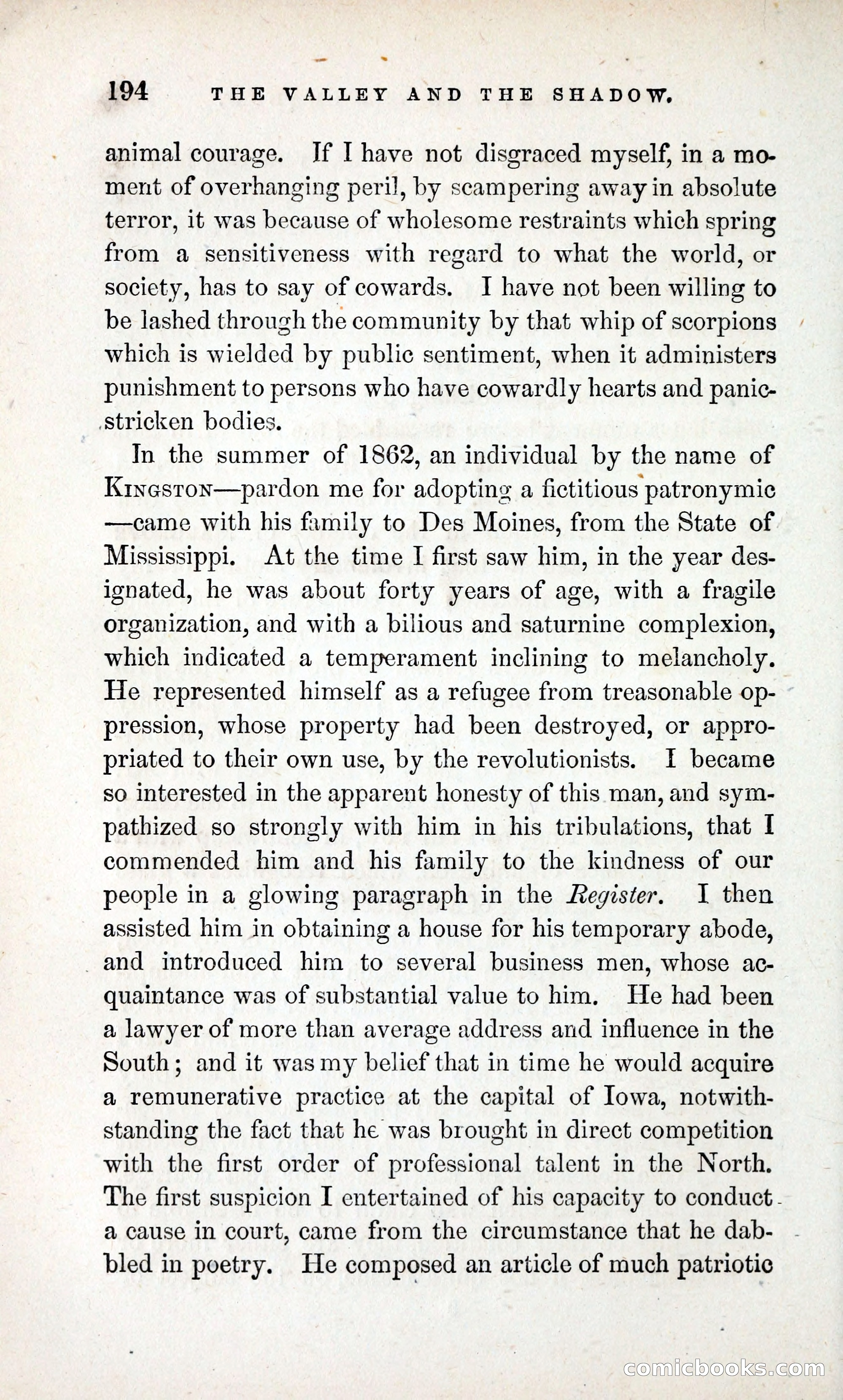 The Valley and the Shadow (1868) — page 203 of 349