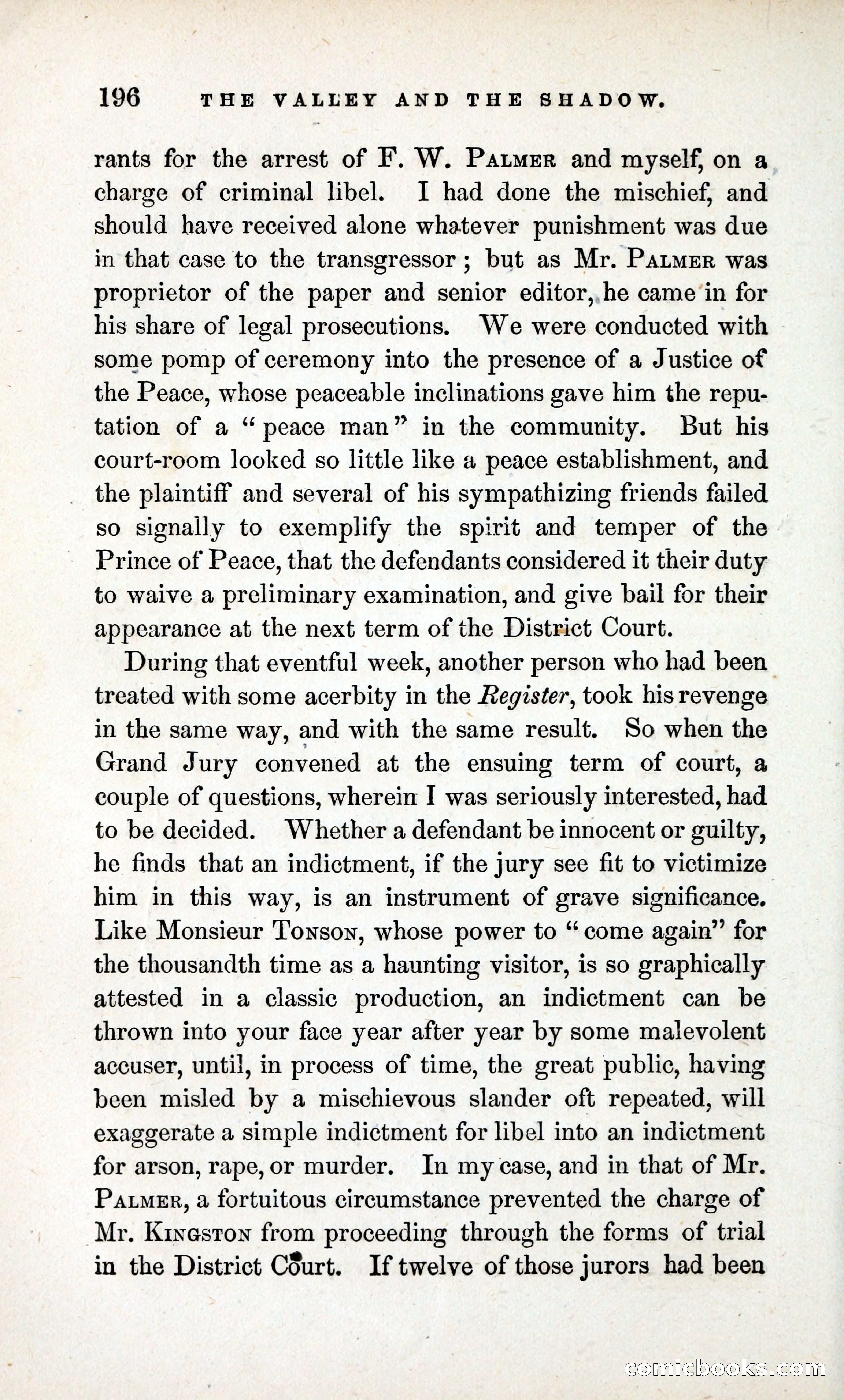 The Valley and the Shadow (1868) — page 205 of 349
