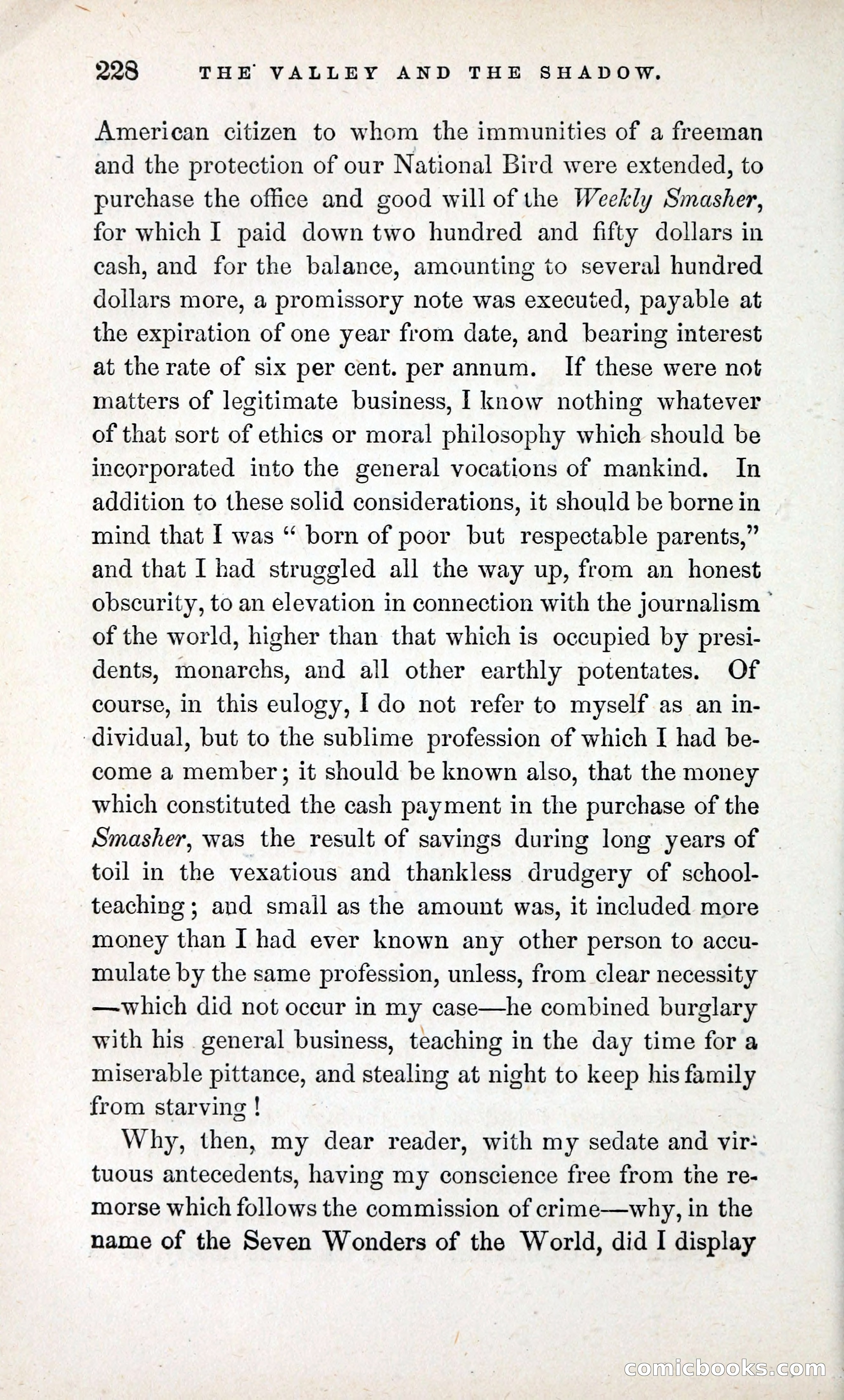 The Valley and the Shadow (1868) — page 237 of 349