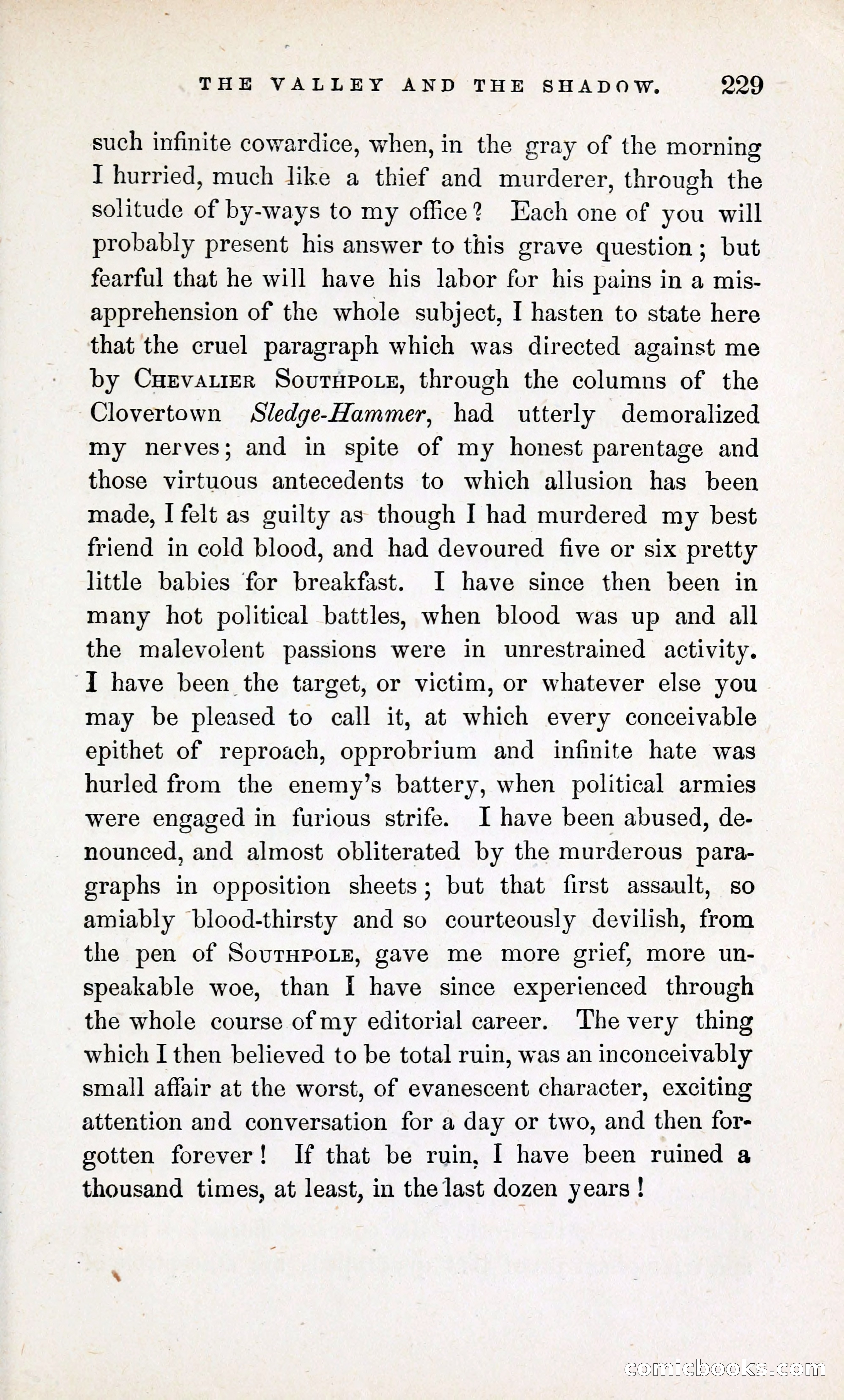 The Valley and the Shadow (1868) — page 238 of 349