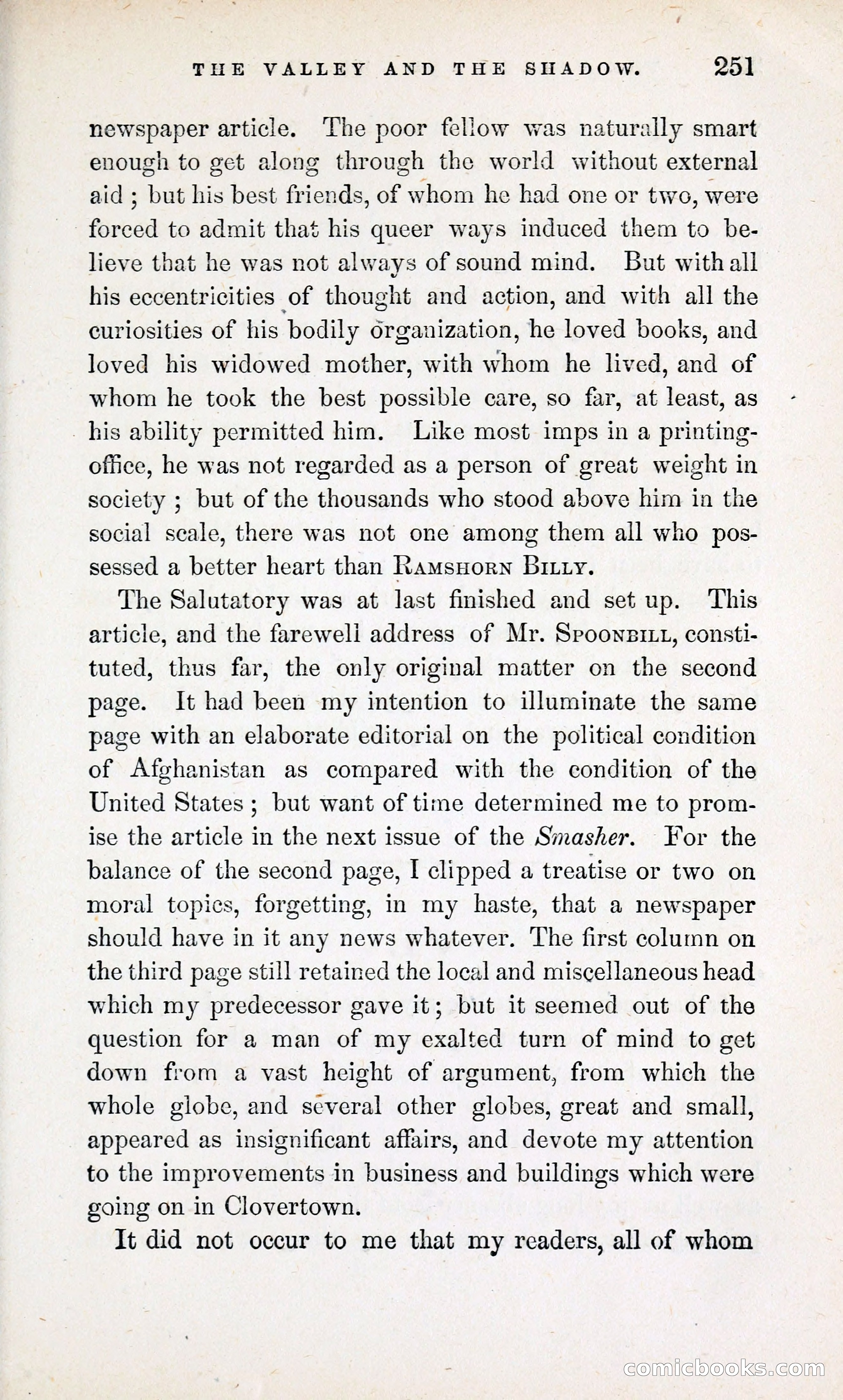 The Valley and the Shadow (1868) — page 260 of 349