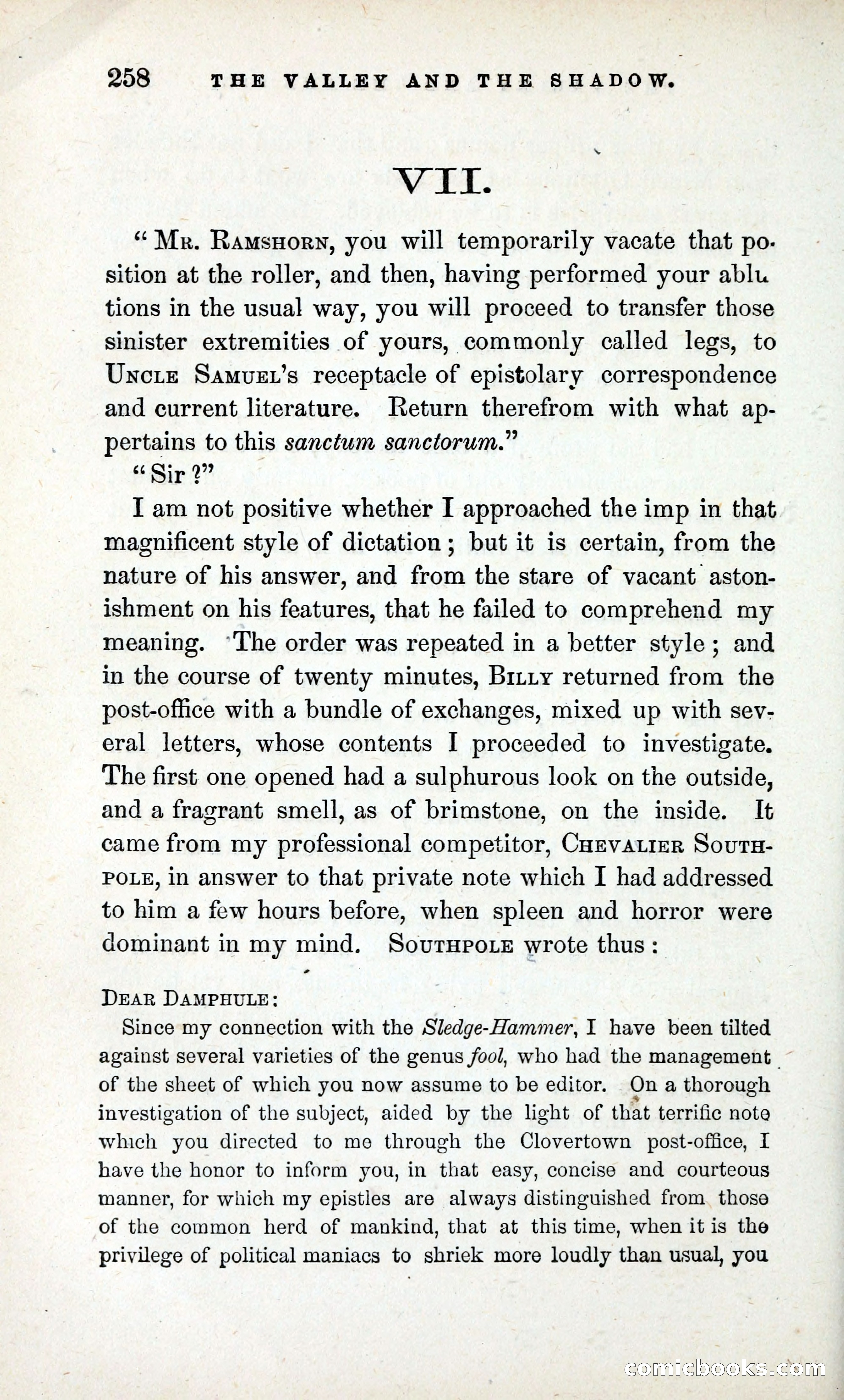 The Valley and the Shadow (1868) — page 267 of 349