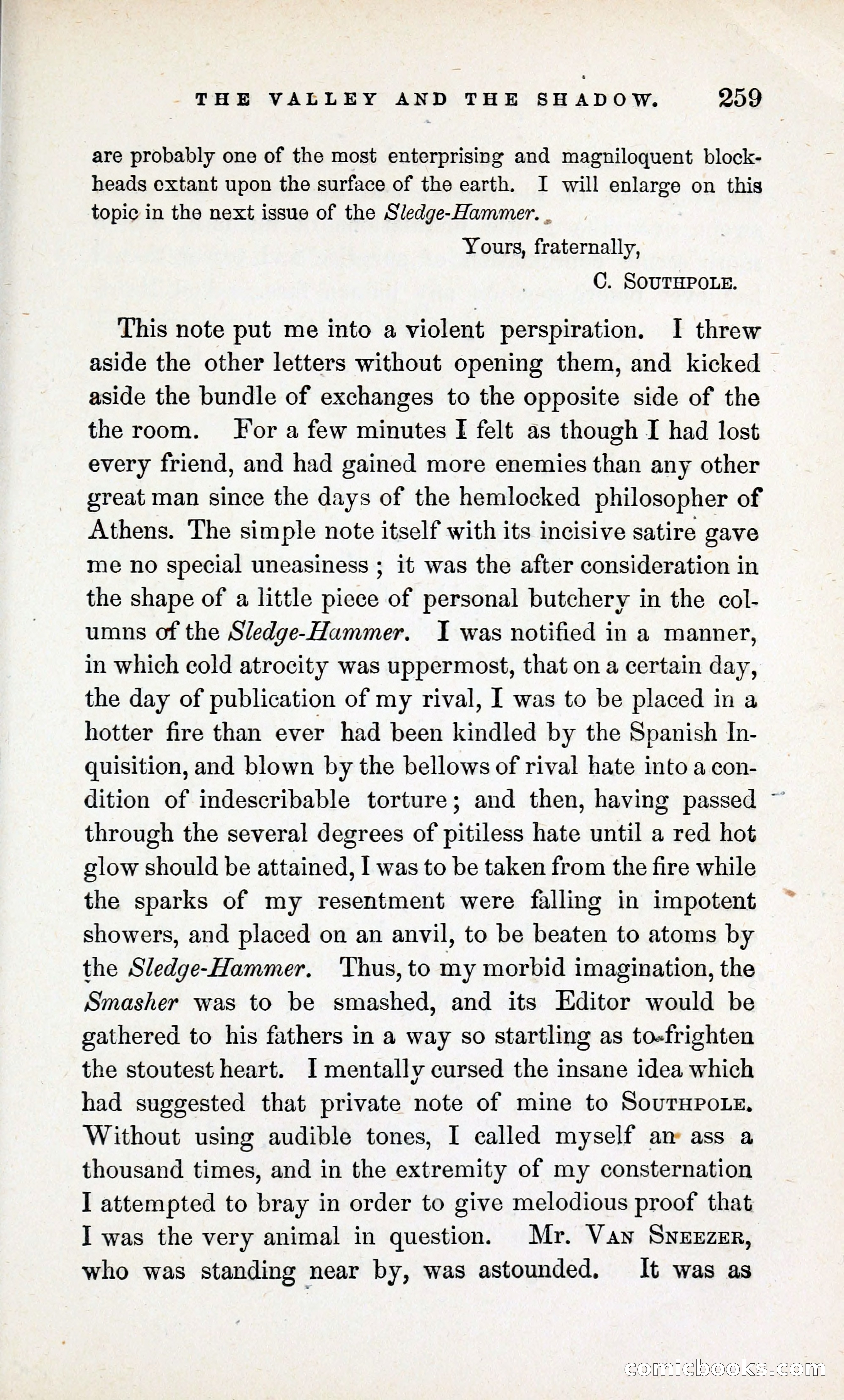 The Valley and the Shadow (1868) — page 268 of 349