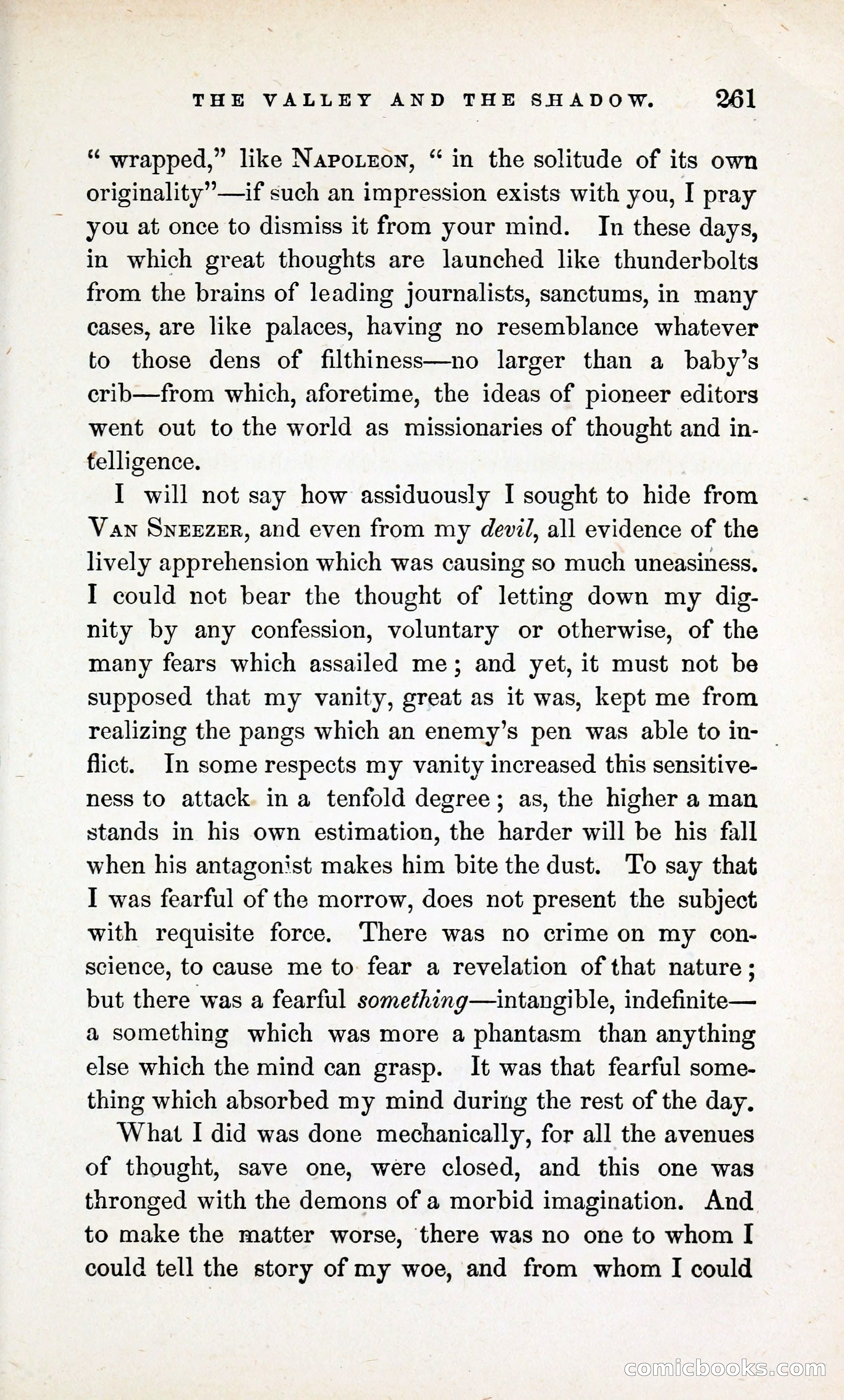 The Valley and the Shadow (1868) — page 270 of 349