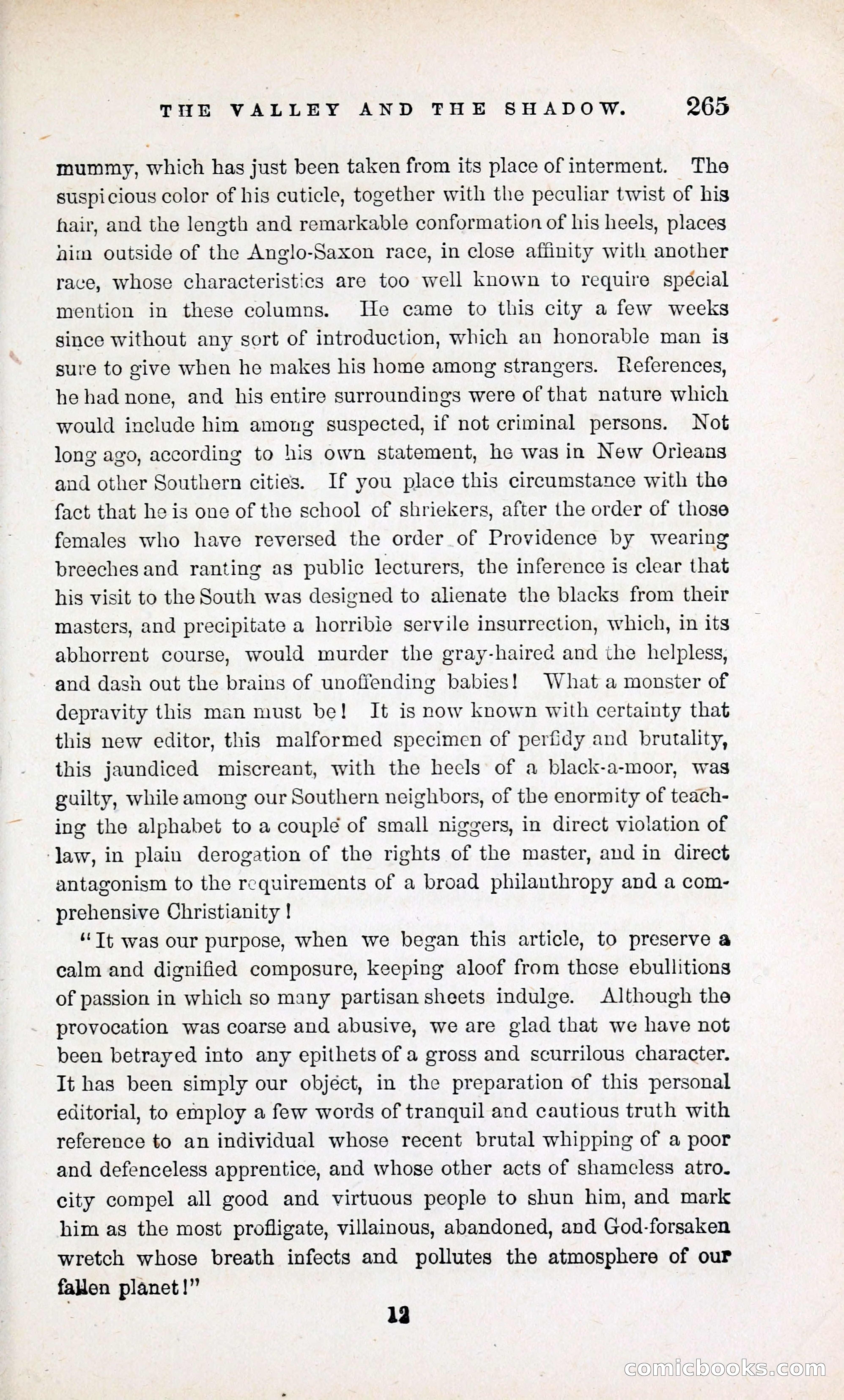 The Valley and the Shadow (1868) — page 274 of 349