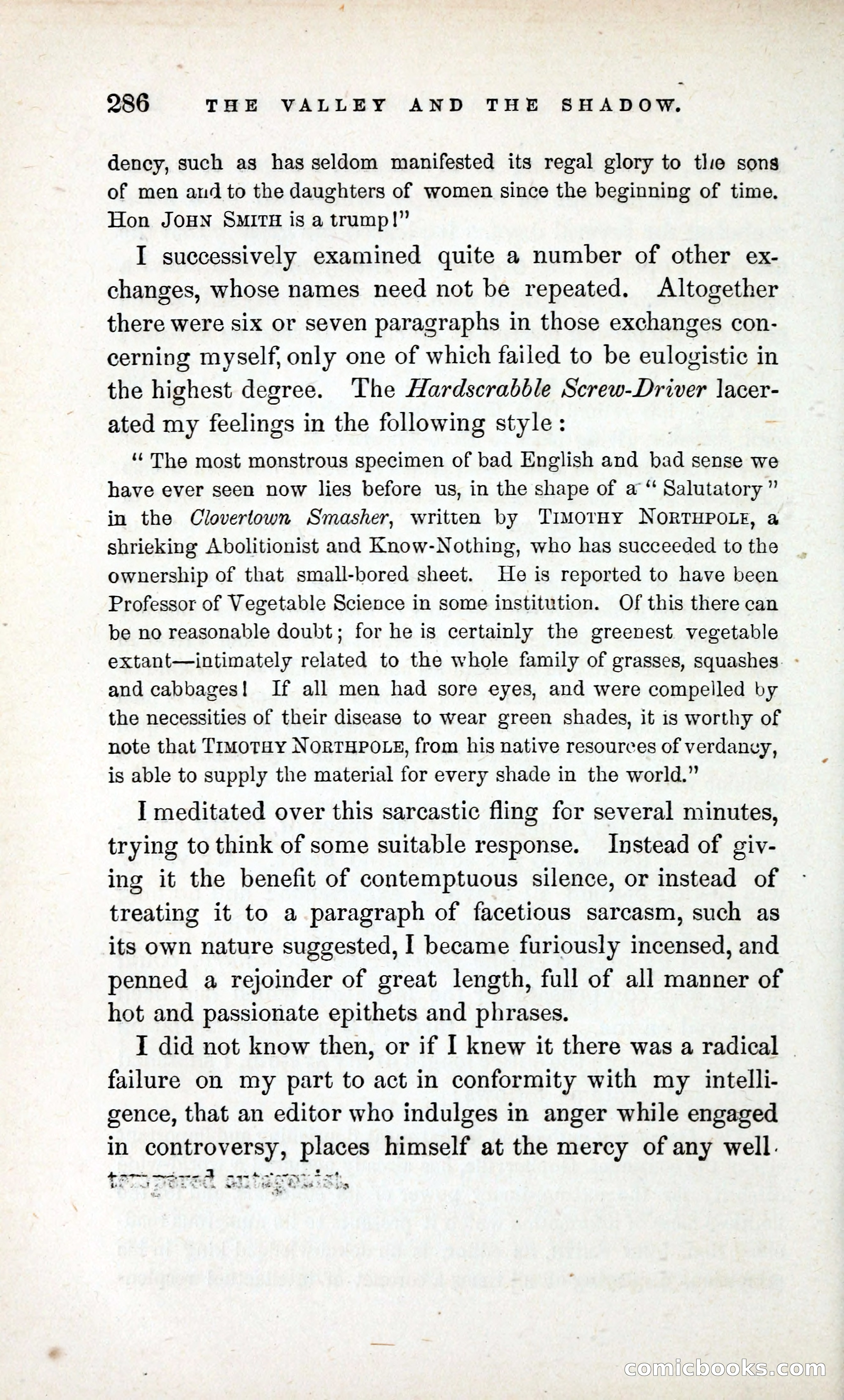 The Valley and the Shadow (1868) — page 295 of 349