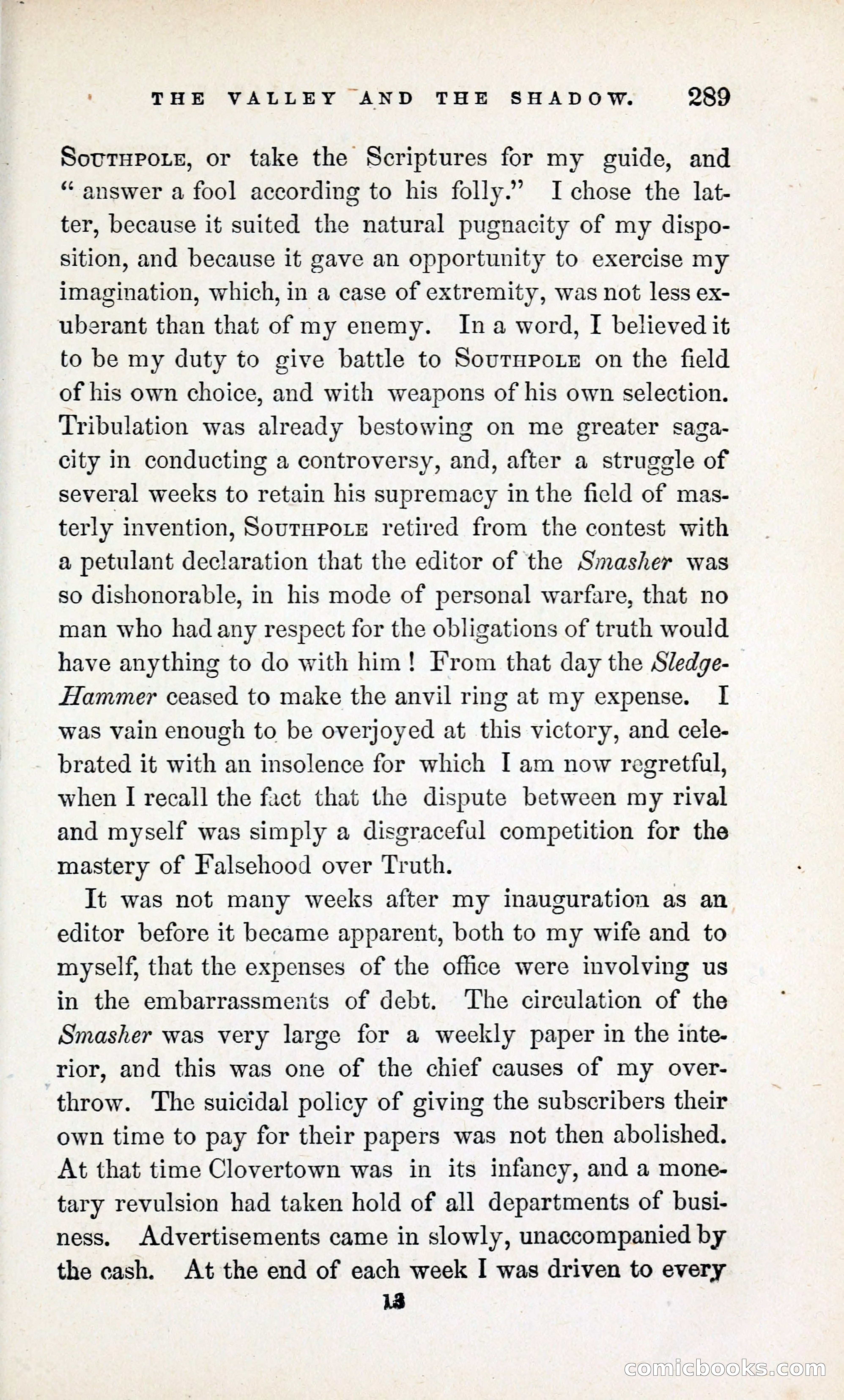 The Valley and the Shadow (1868) — page 298 of 349