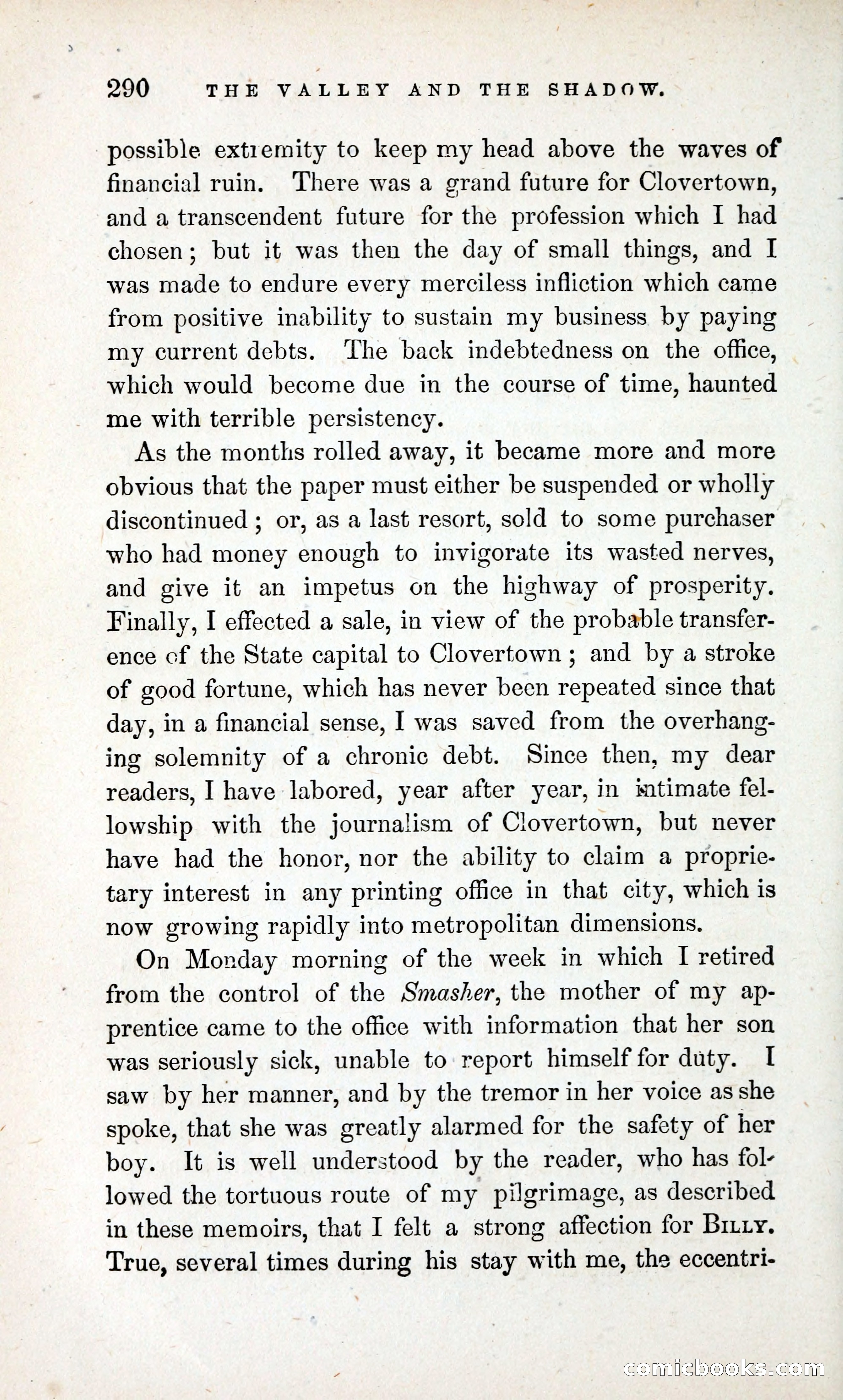 The Valley and the Shadow (1868) — page 299 of 349