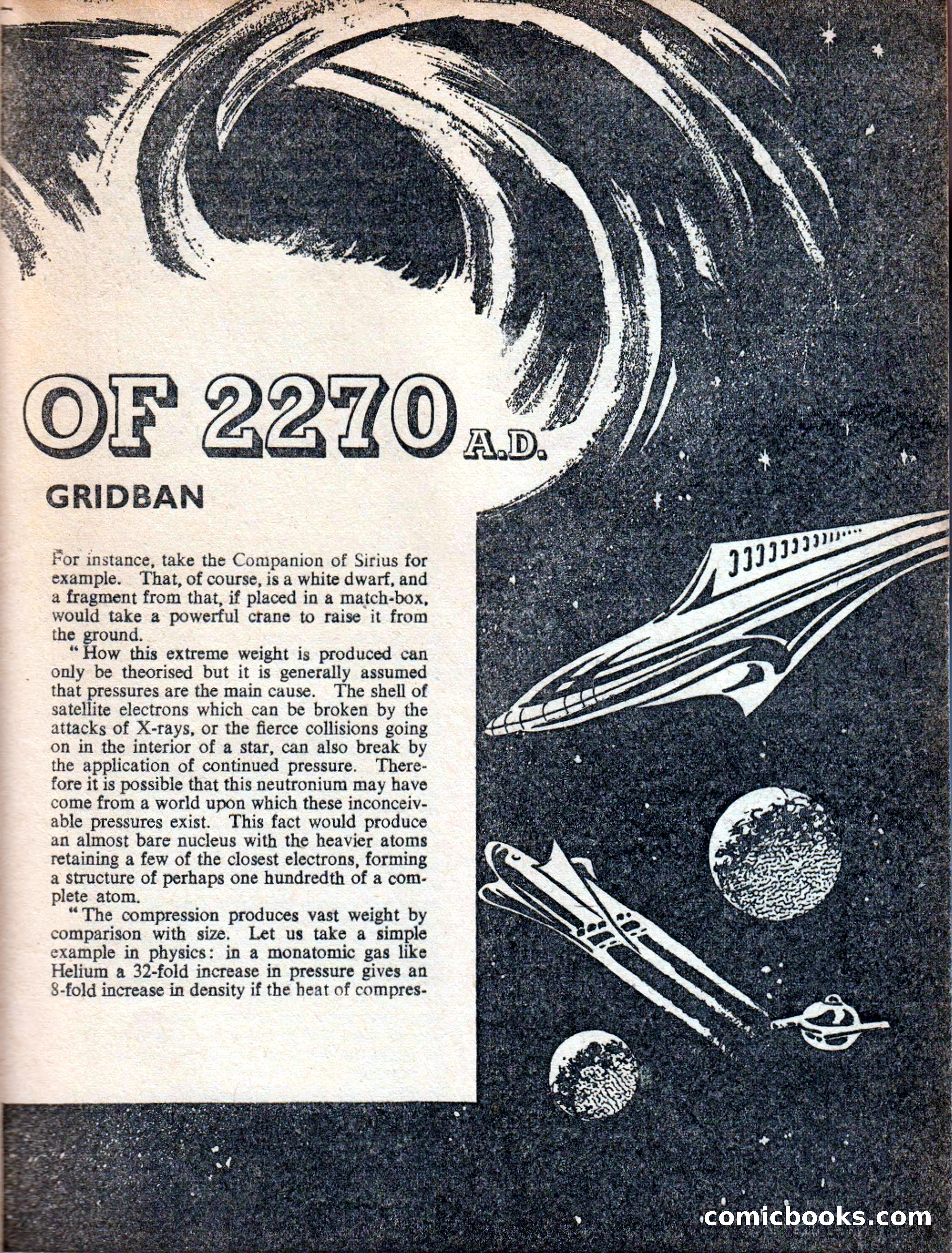 Vargo Statten Science Fiction Magazine — page 7 of 68
