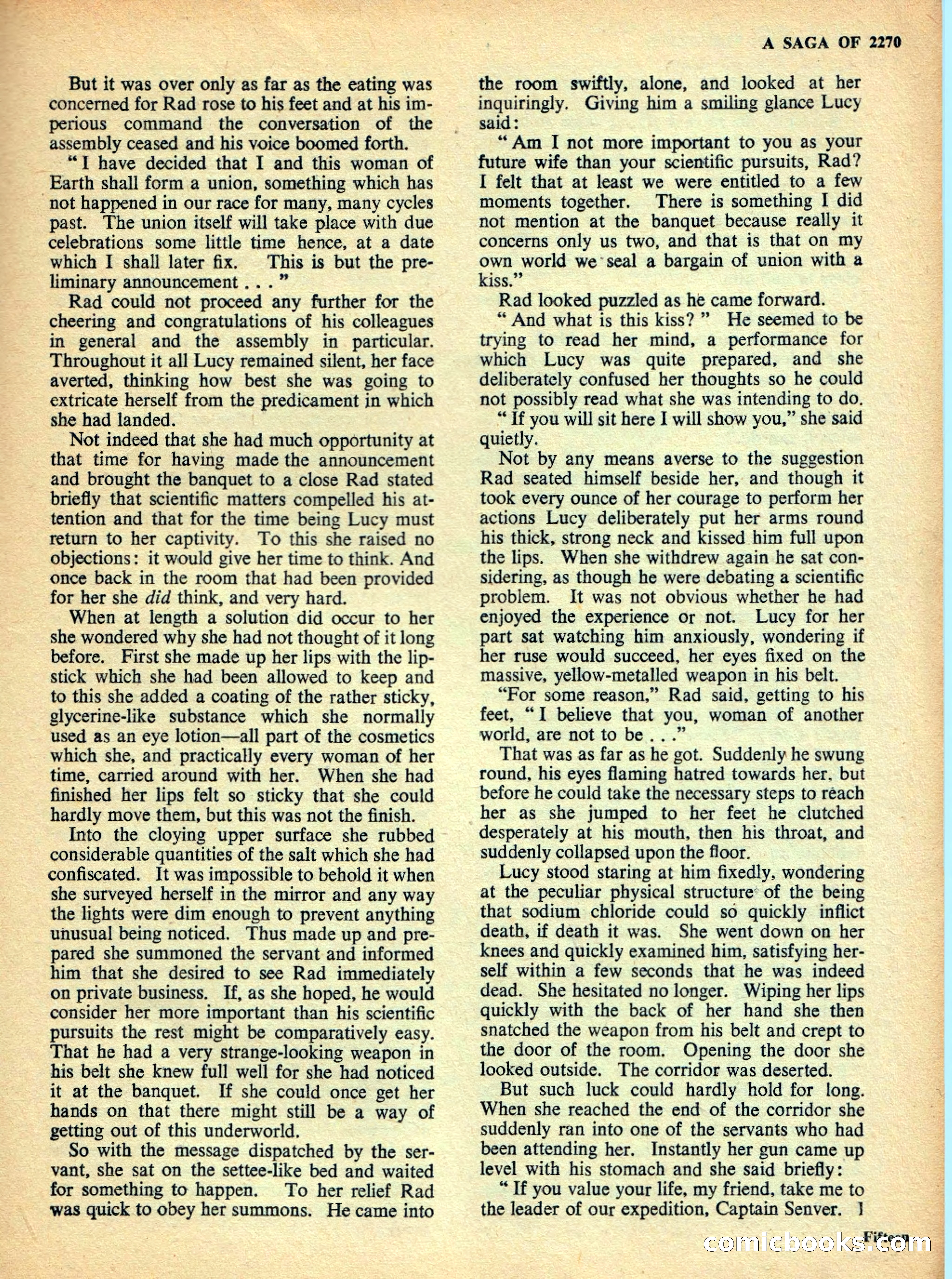 Vargo Statten Science Fiction Magazine — page 17 of 68