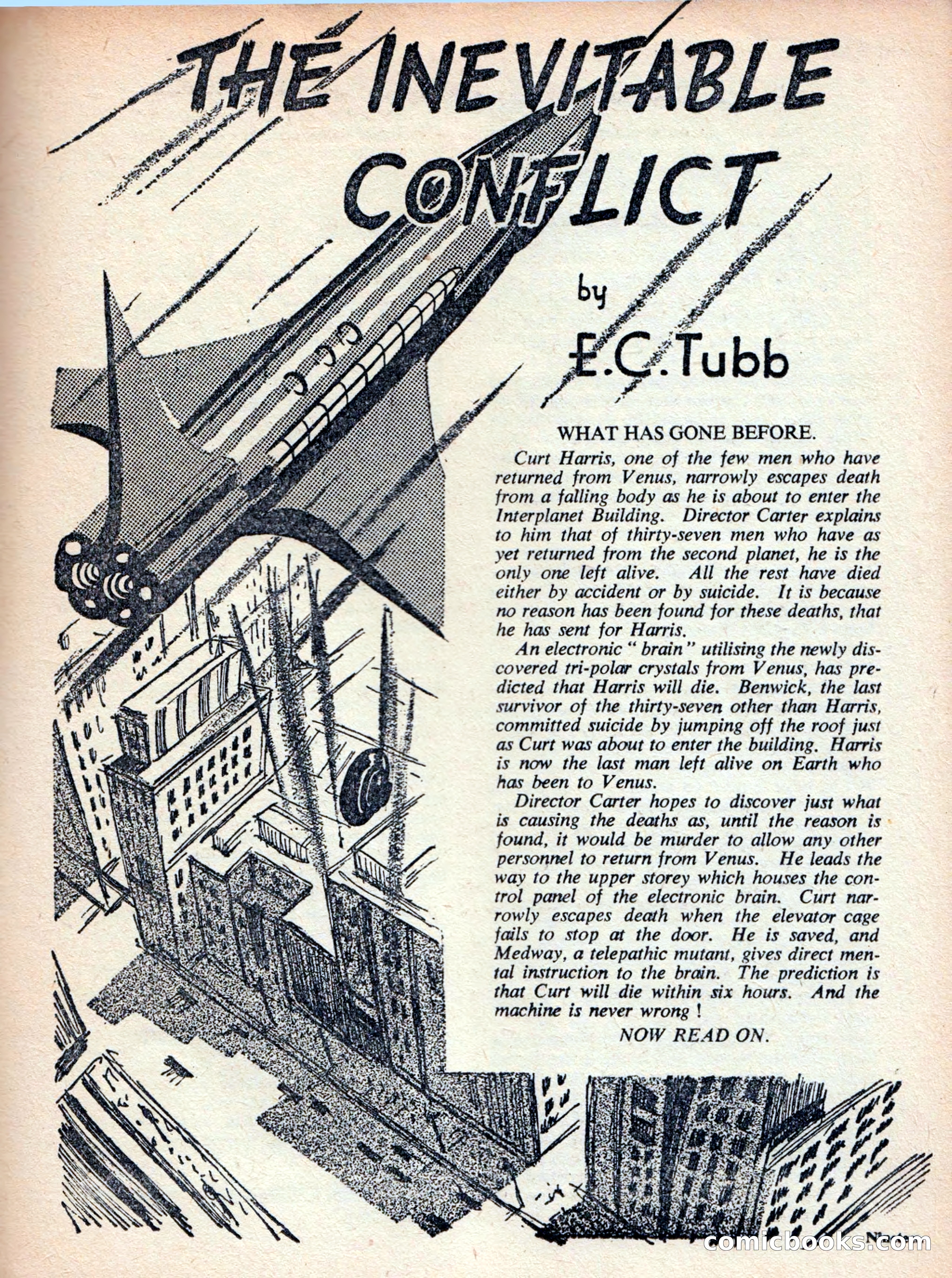 Vargo Statten Science Fiction Magazine — page 21 of 68