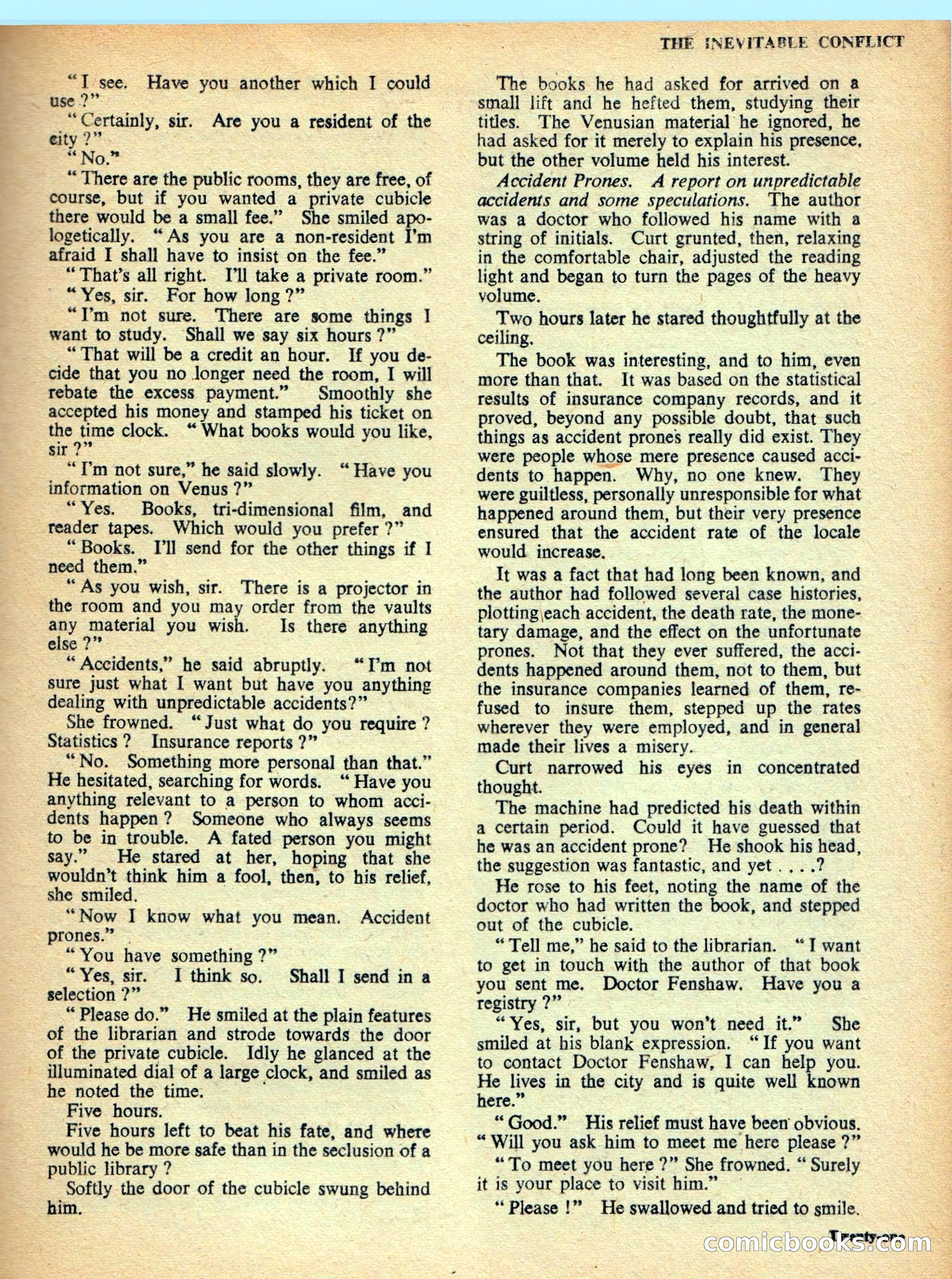 Vargo Statten Science Fiction Magazine — page 23 of 68