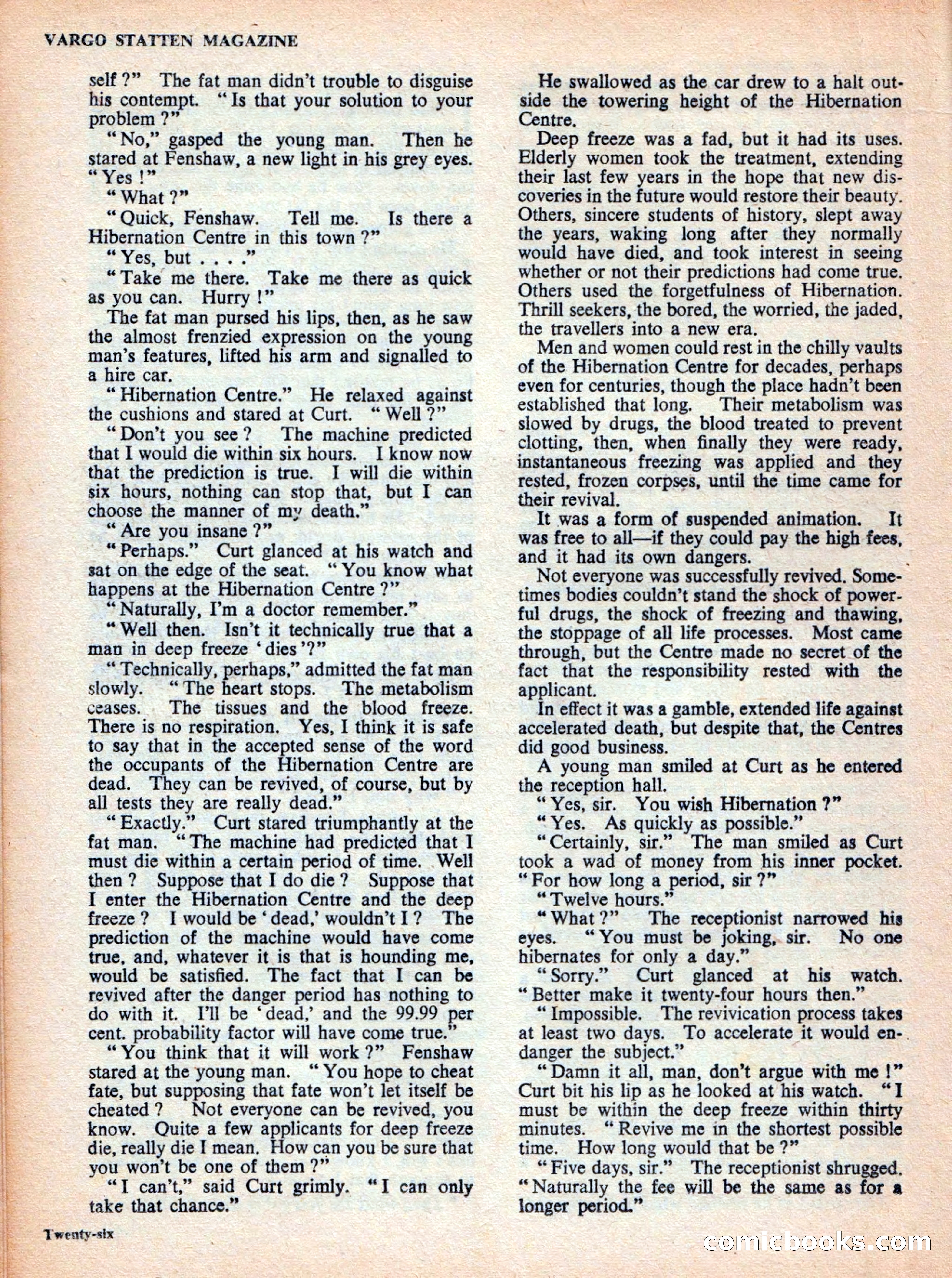 Vargo Statten Science Fiction Magazine — page 28 of 68