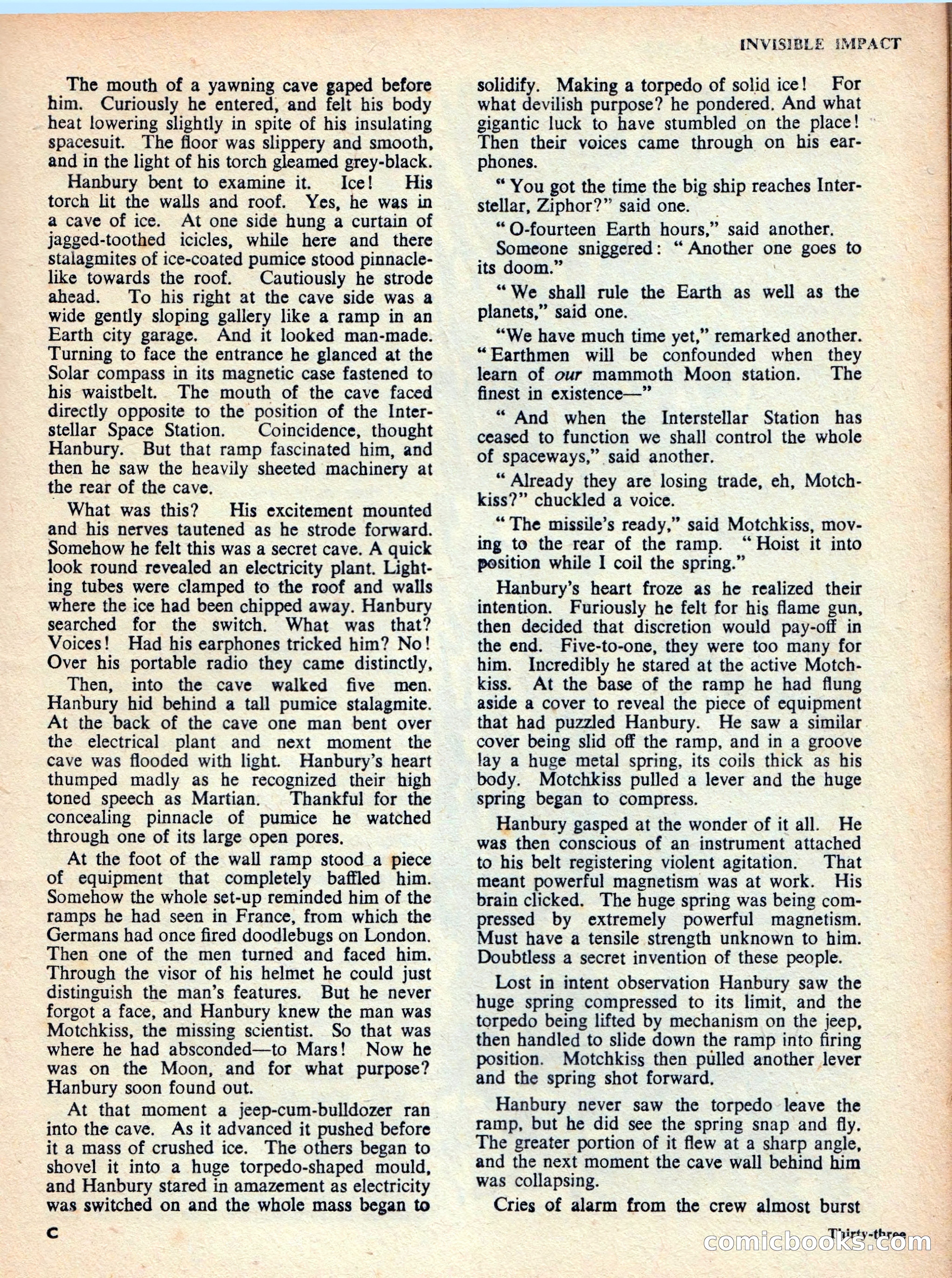 Vargo Statten Science Fiction Magazine — page 35 of 68