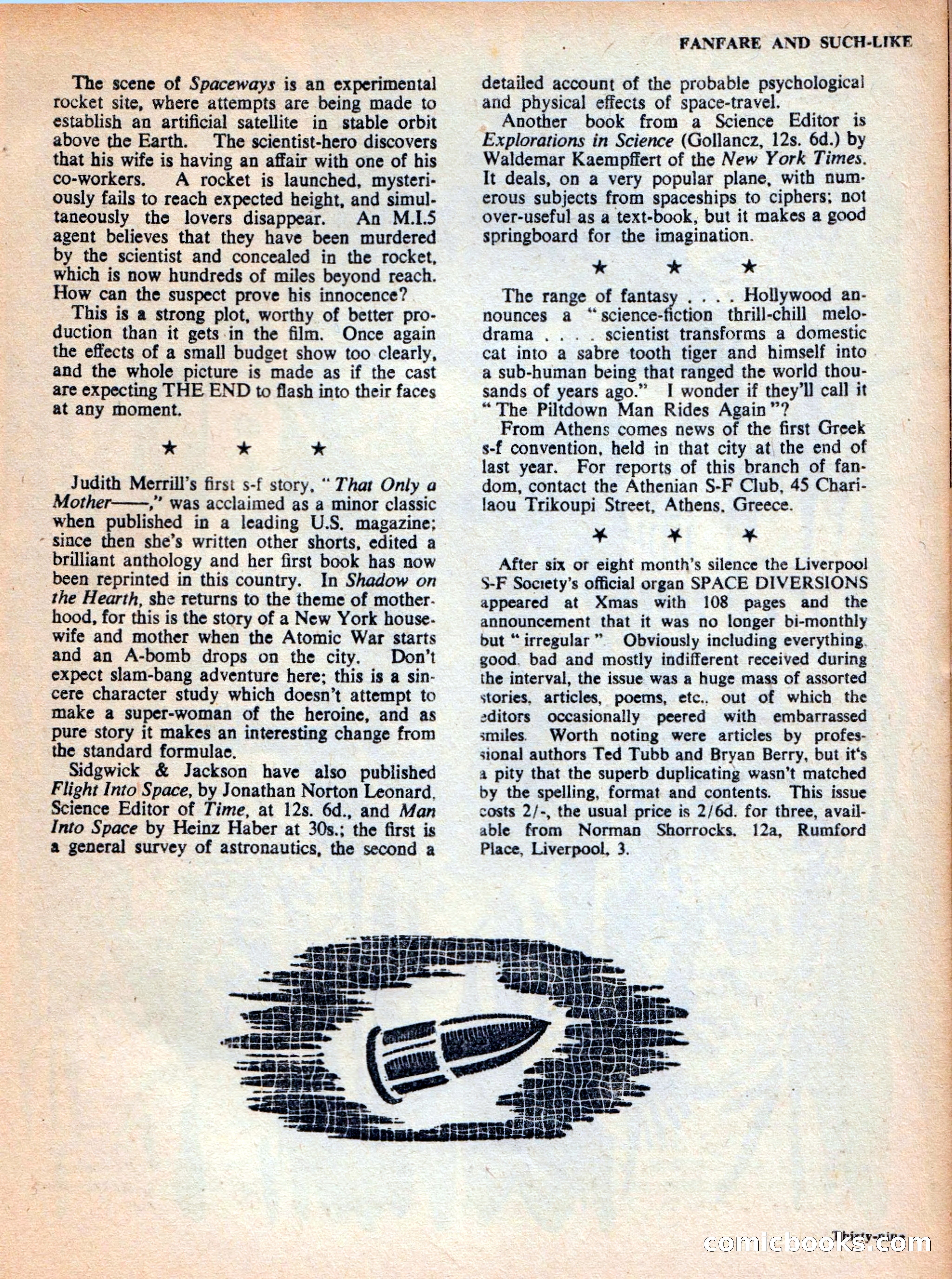 Vargo Statten Science Fiction Magazine — page 41 of 68