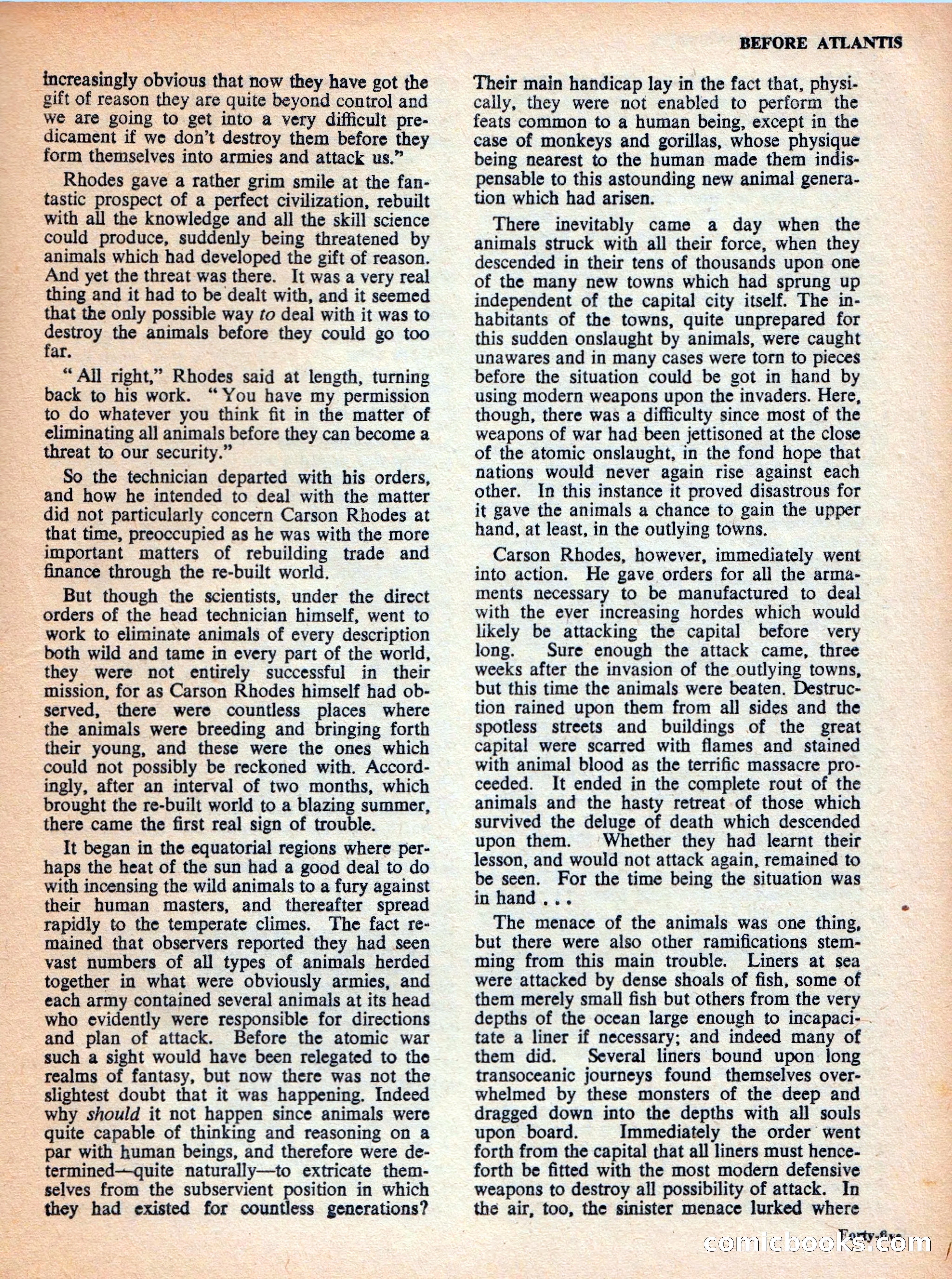 Vargo Statten Science Fiction Magazine — page 47 of 68