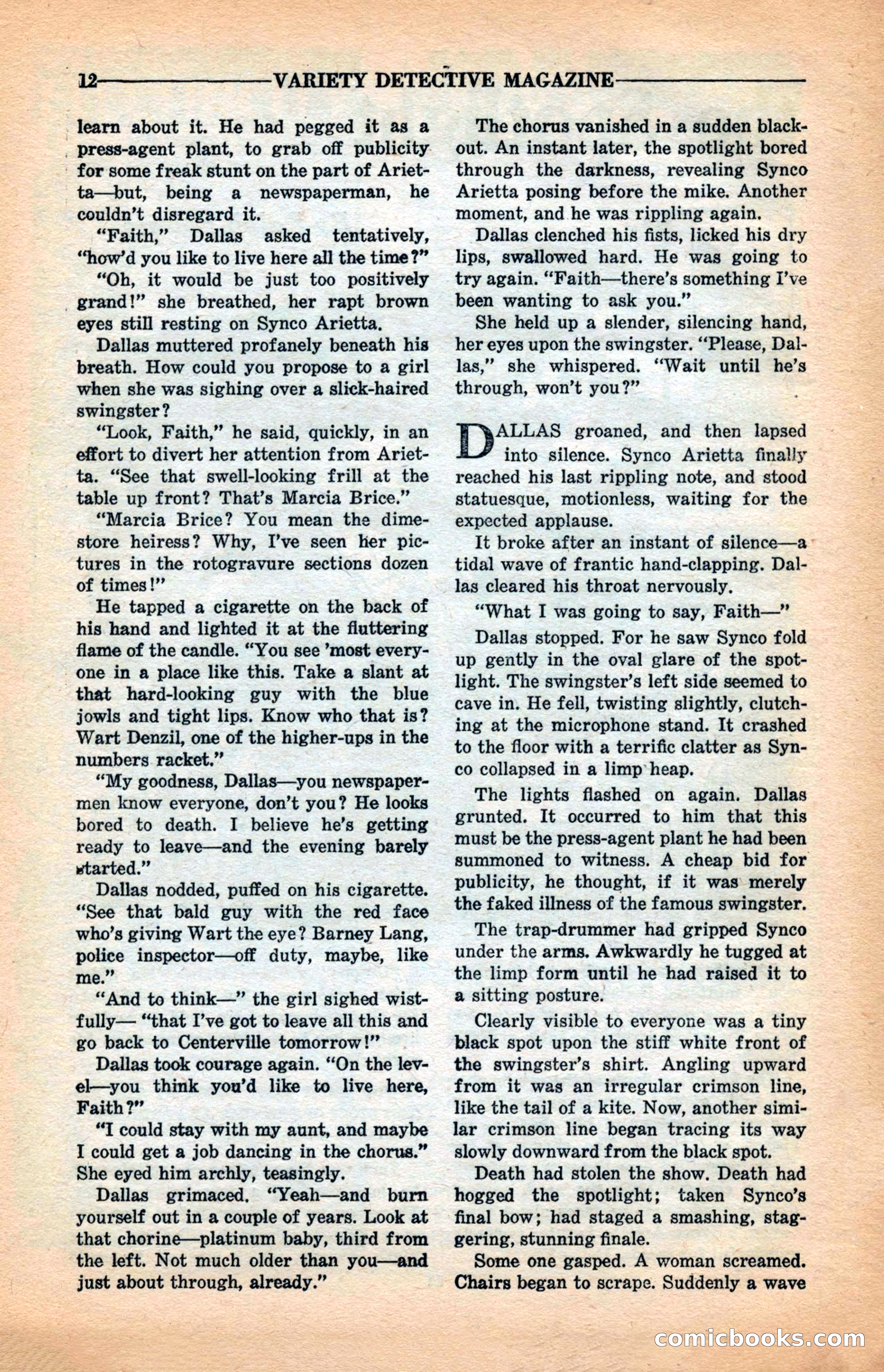 Variety Detective Magazine — page 14 of 116