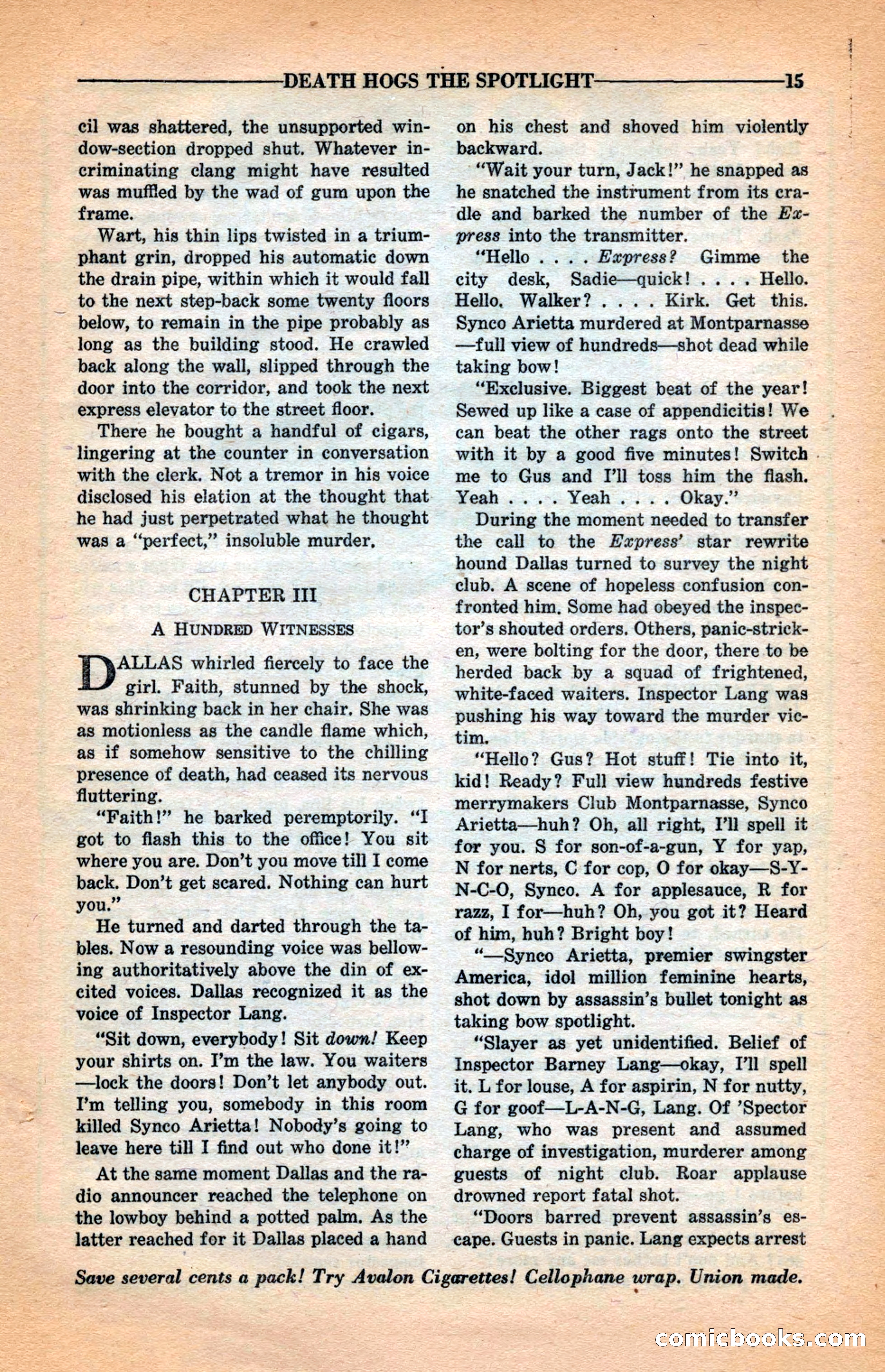 Variety Detective Magazine — page 17 of 116