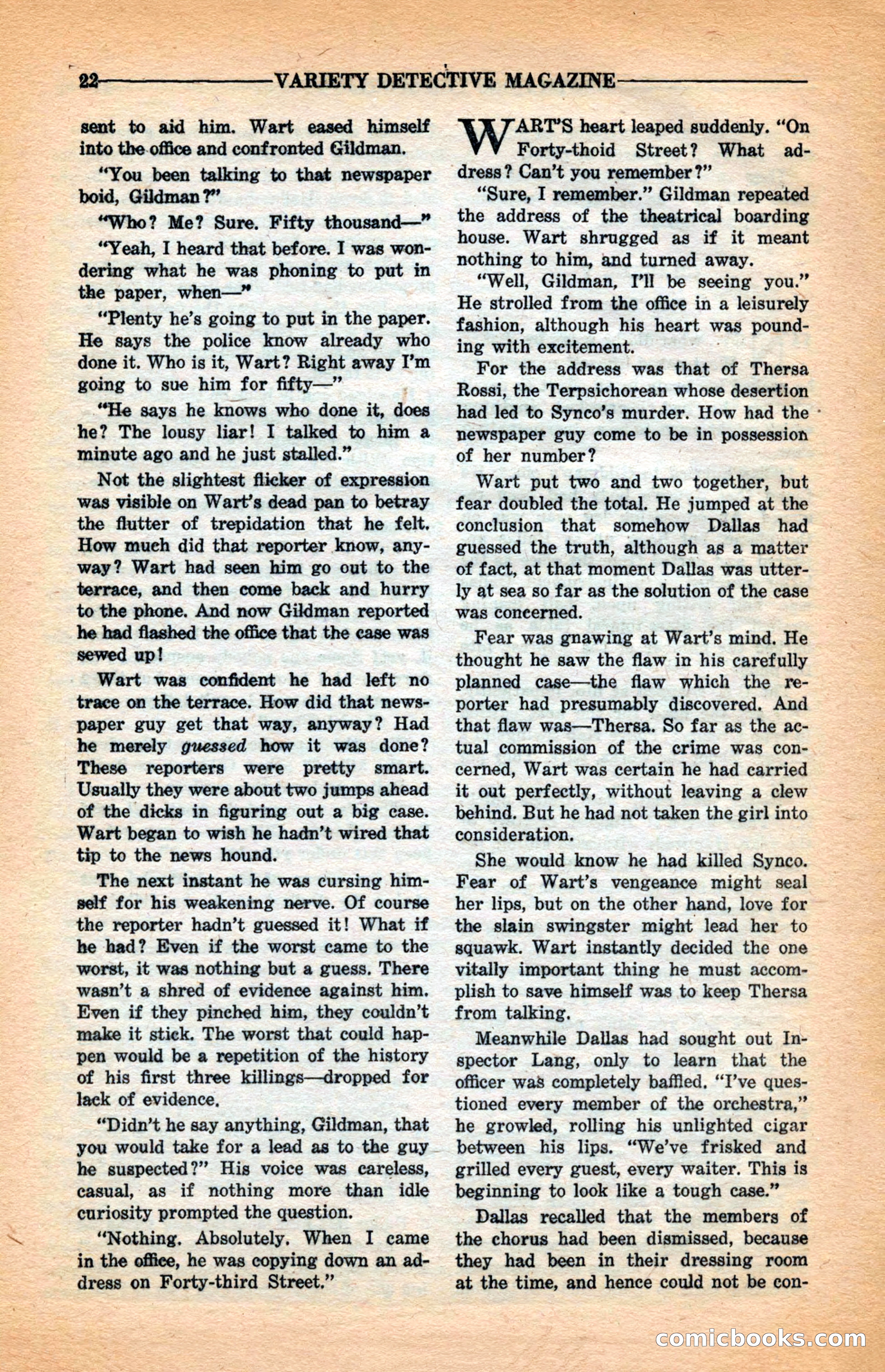 Variety Detective Magazine — page 24 of 116