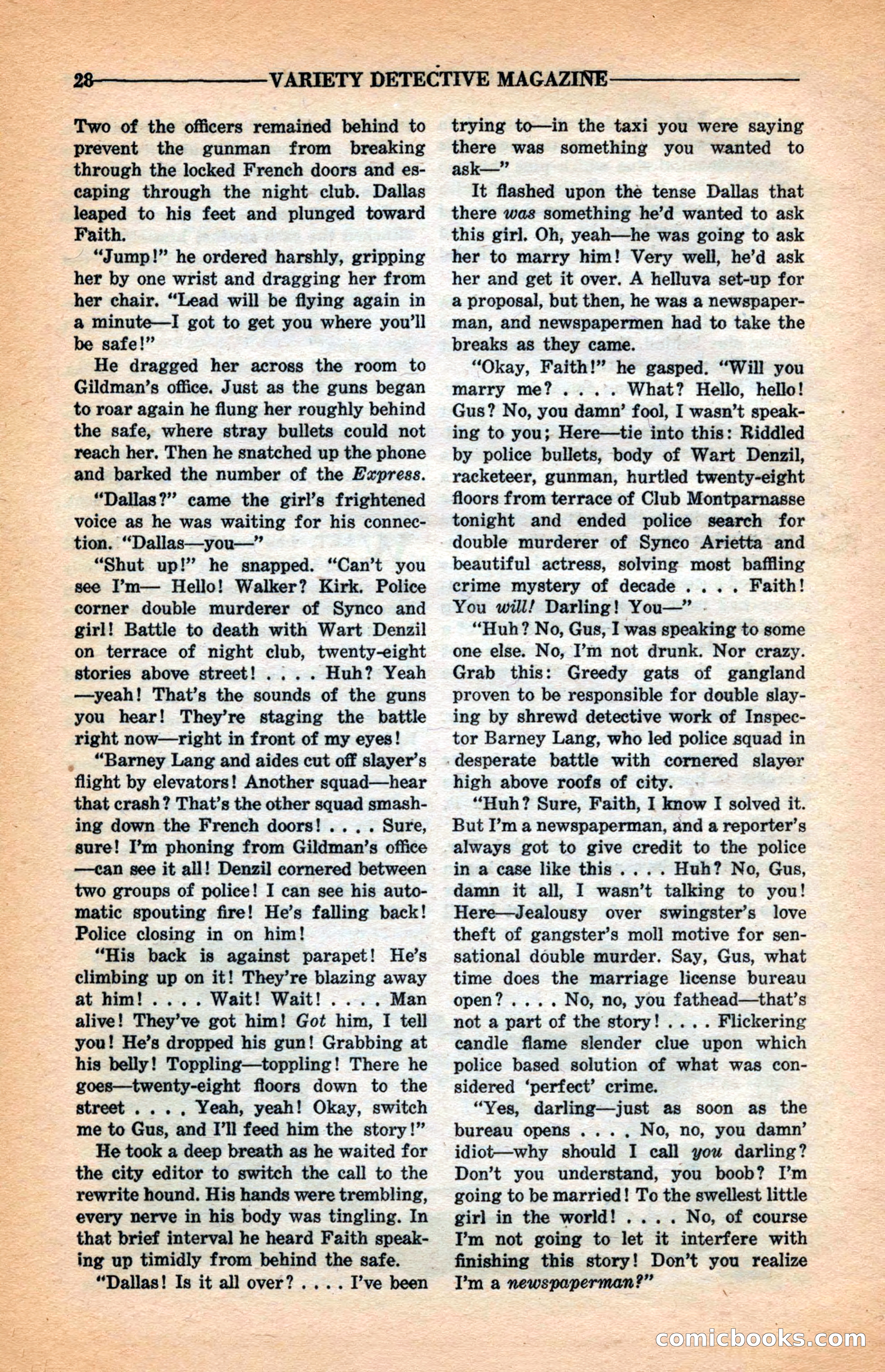 Variety Detective Magazine — page 30 of 116