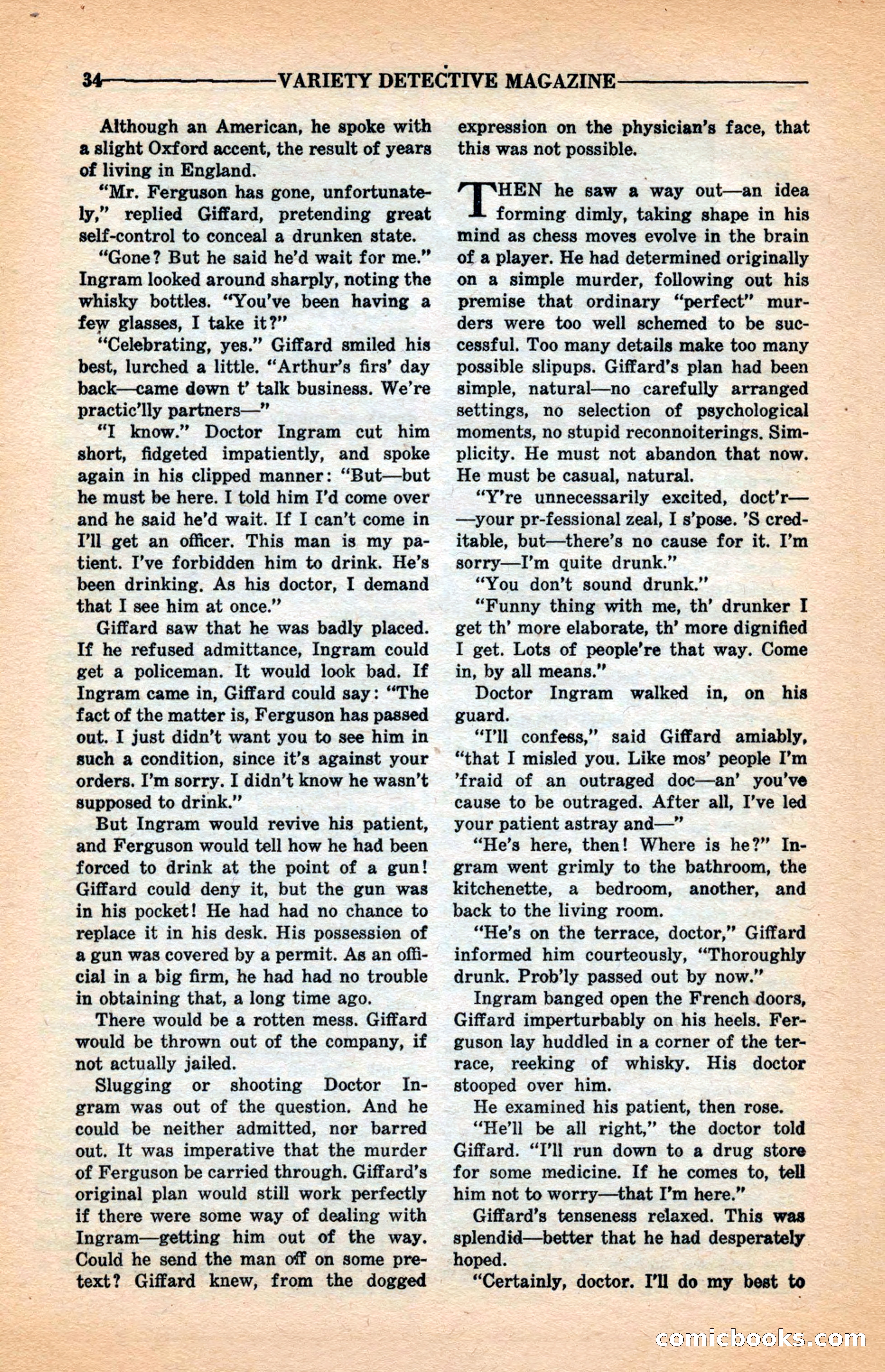 Variety Detective Magazine — page 36 of 116