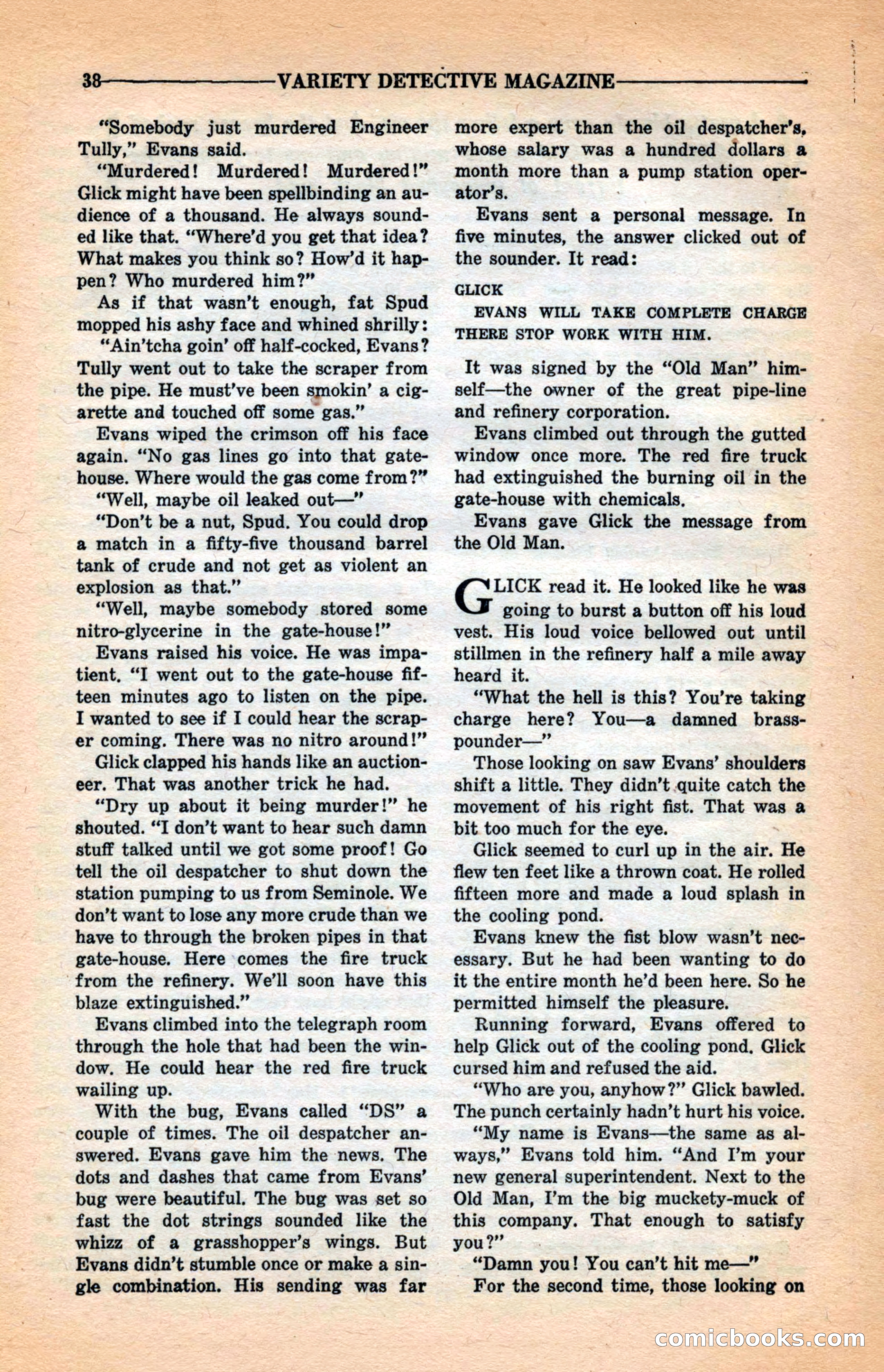Variety Detective Magazine — page 40 of 116