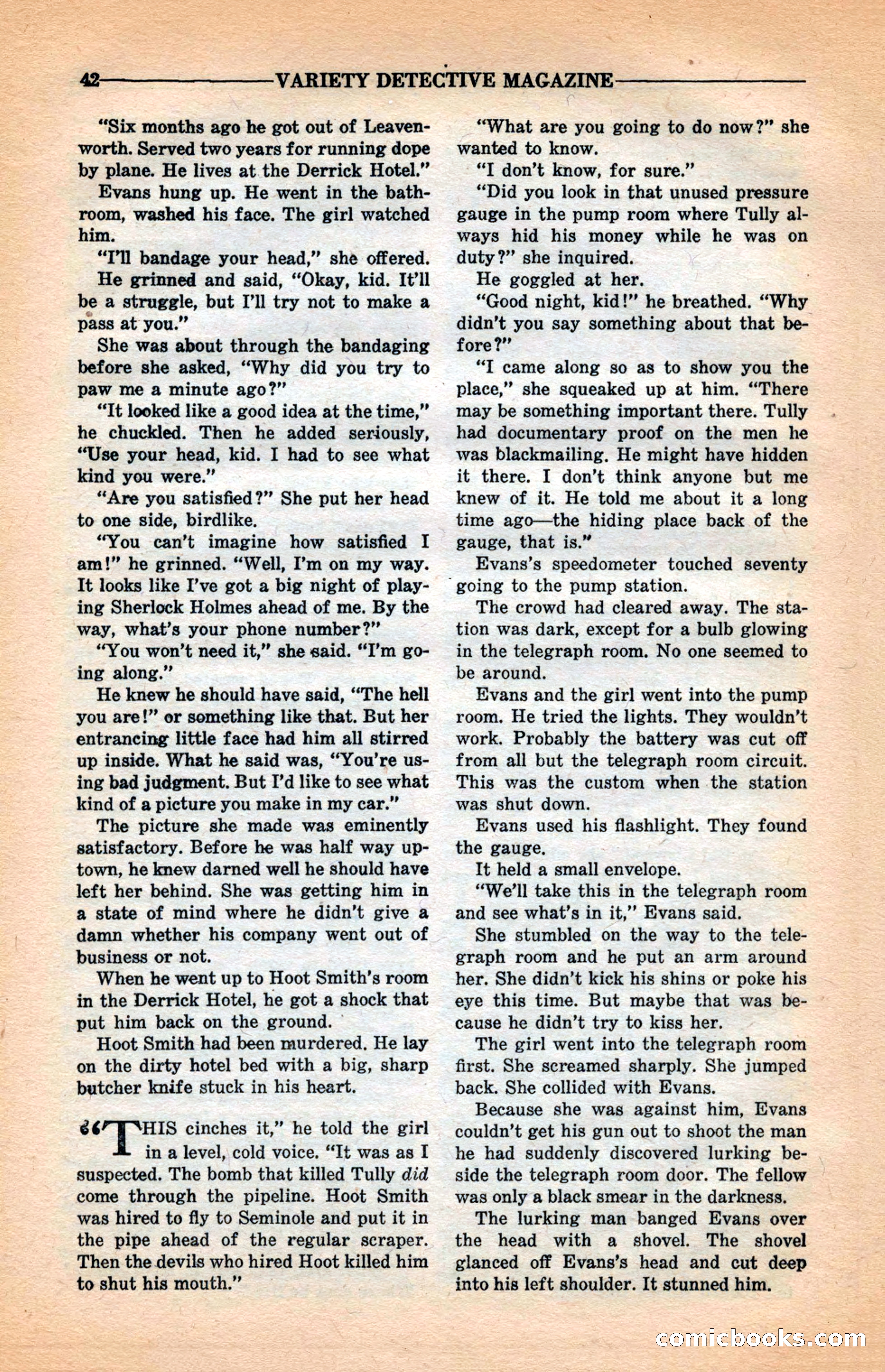 Variety Detective Magazine — page 44 of 116