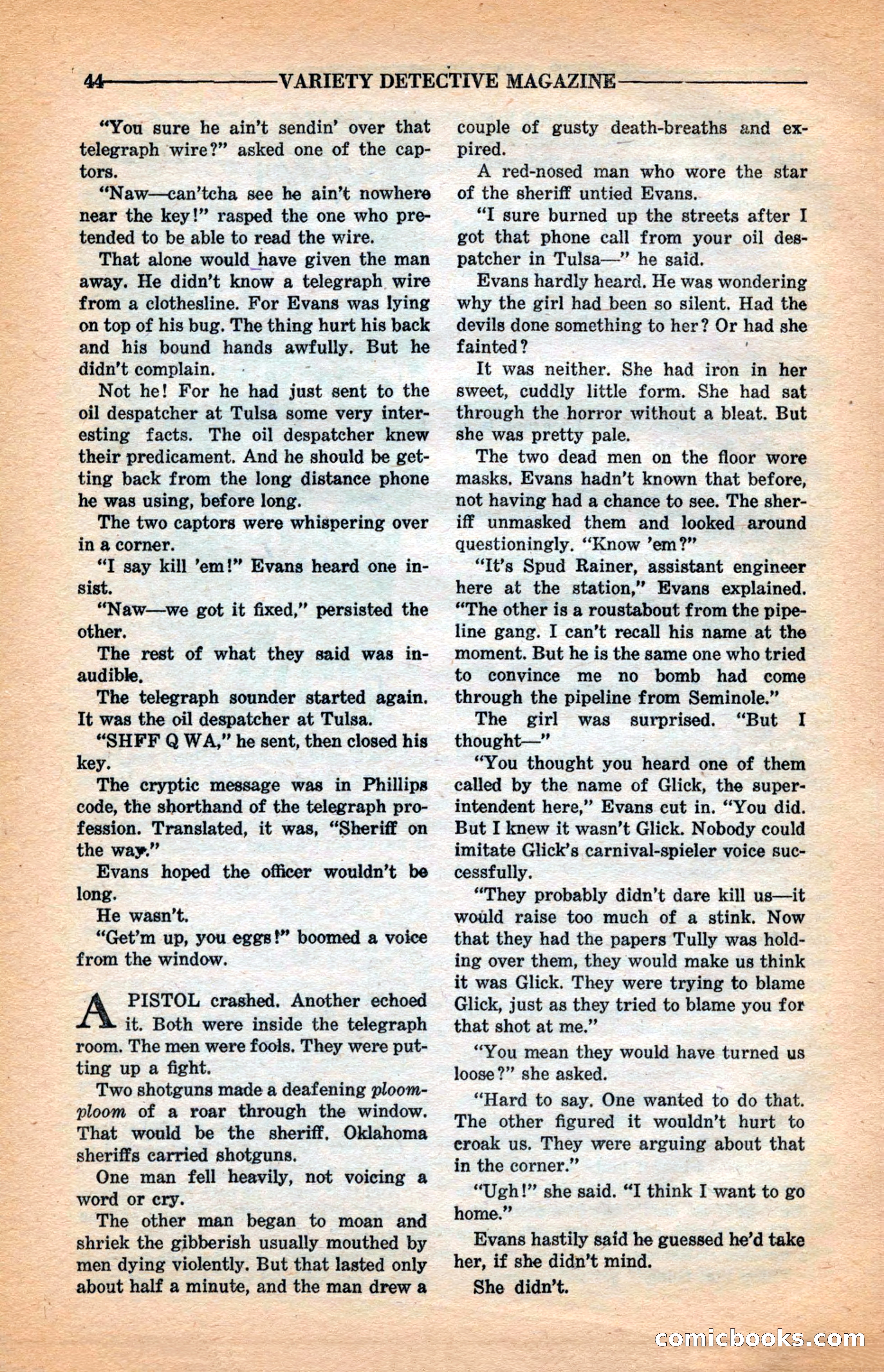 Variety Detective Magazine — page 46 of 116