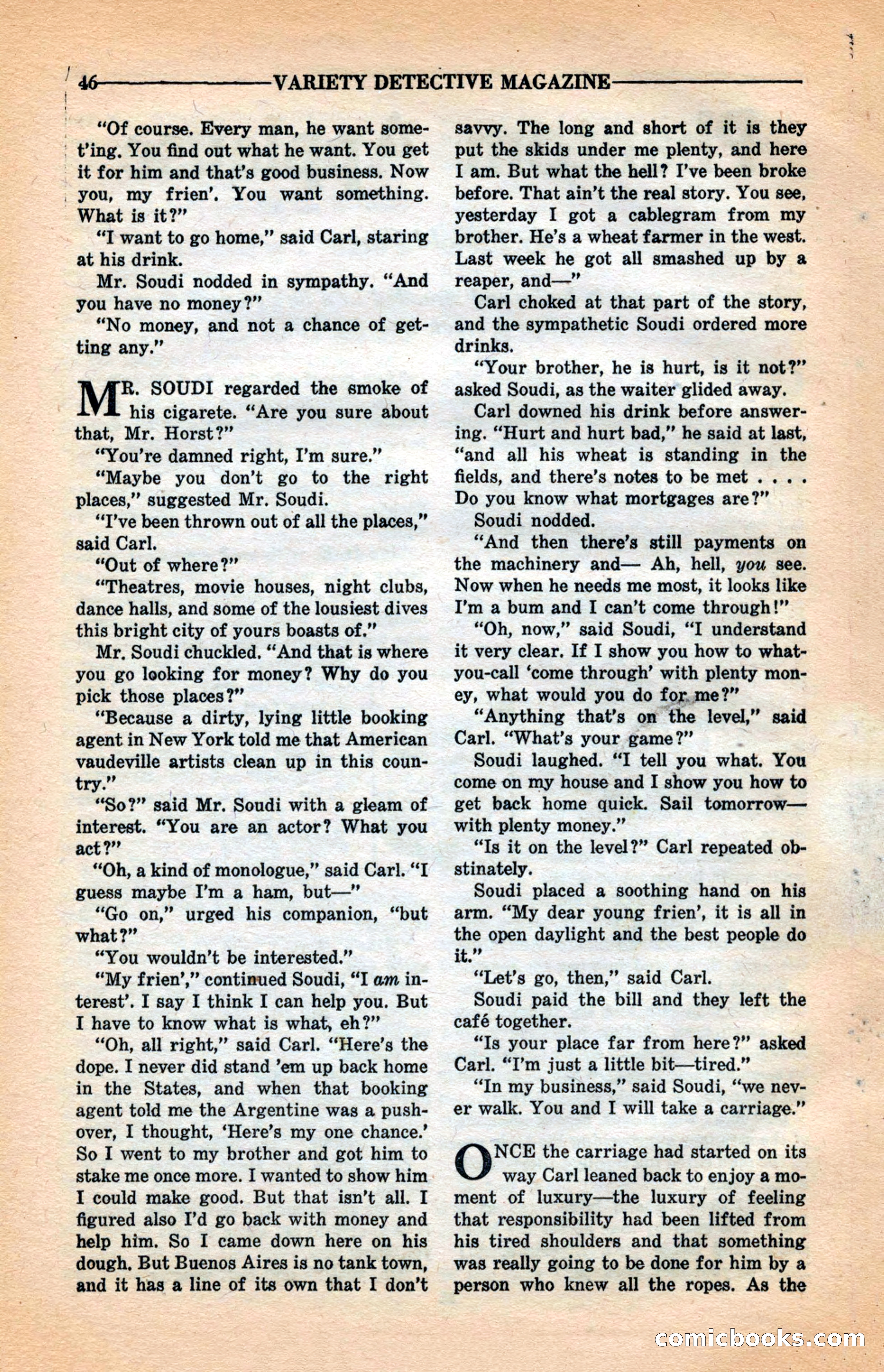 Variety Detective Magazine — page 48 of 116