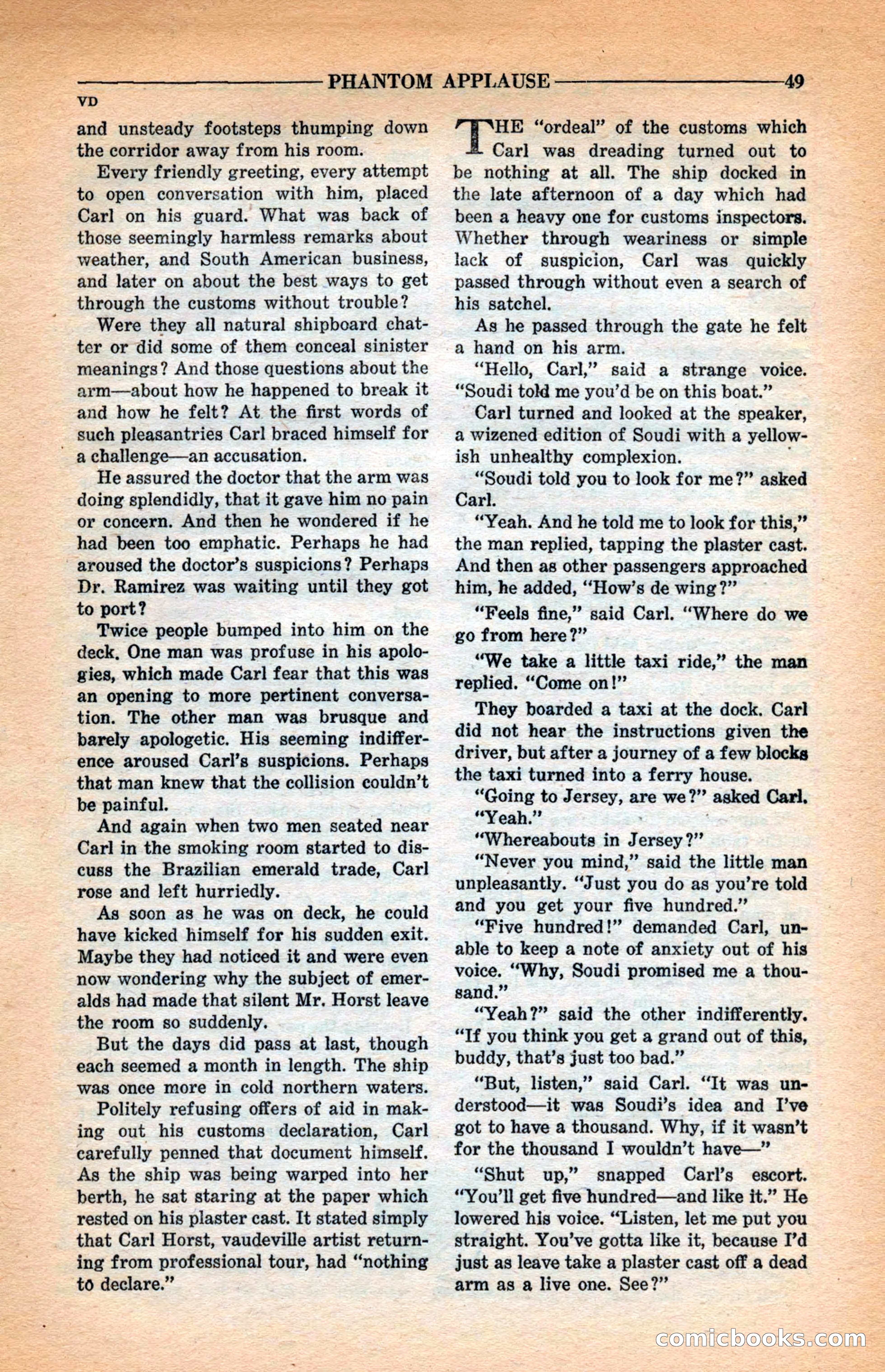 Variety Detective Magazine — page 51 of 116