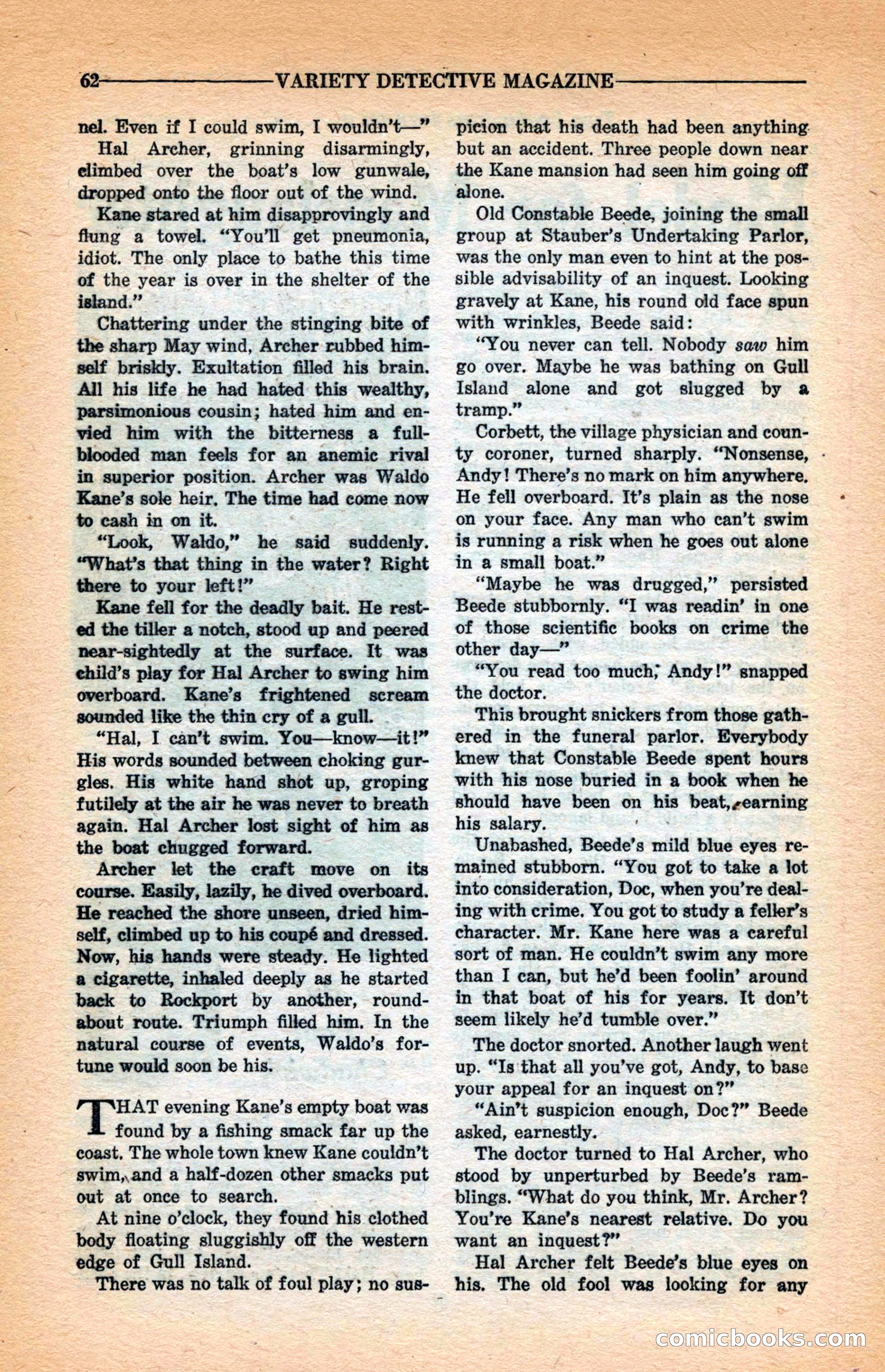 Variety Detective Magazine — page 64 of 116