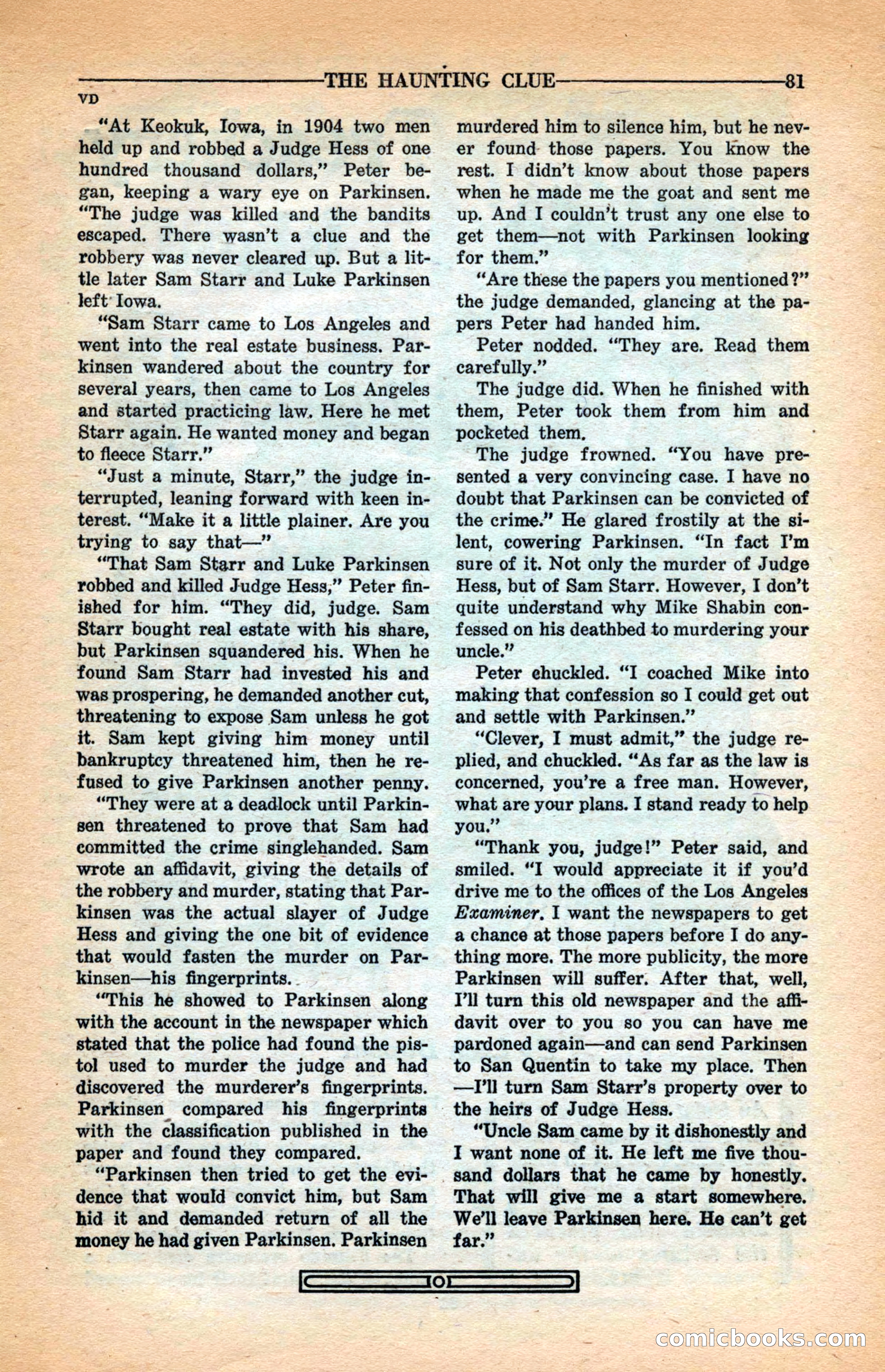 Variety Detective Magazine — page 83 of 116