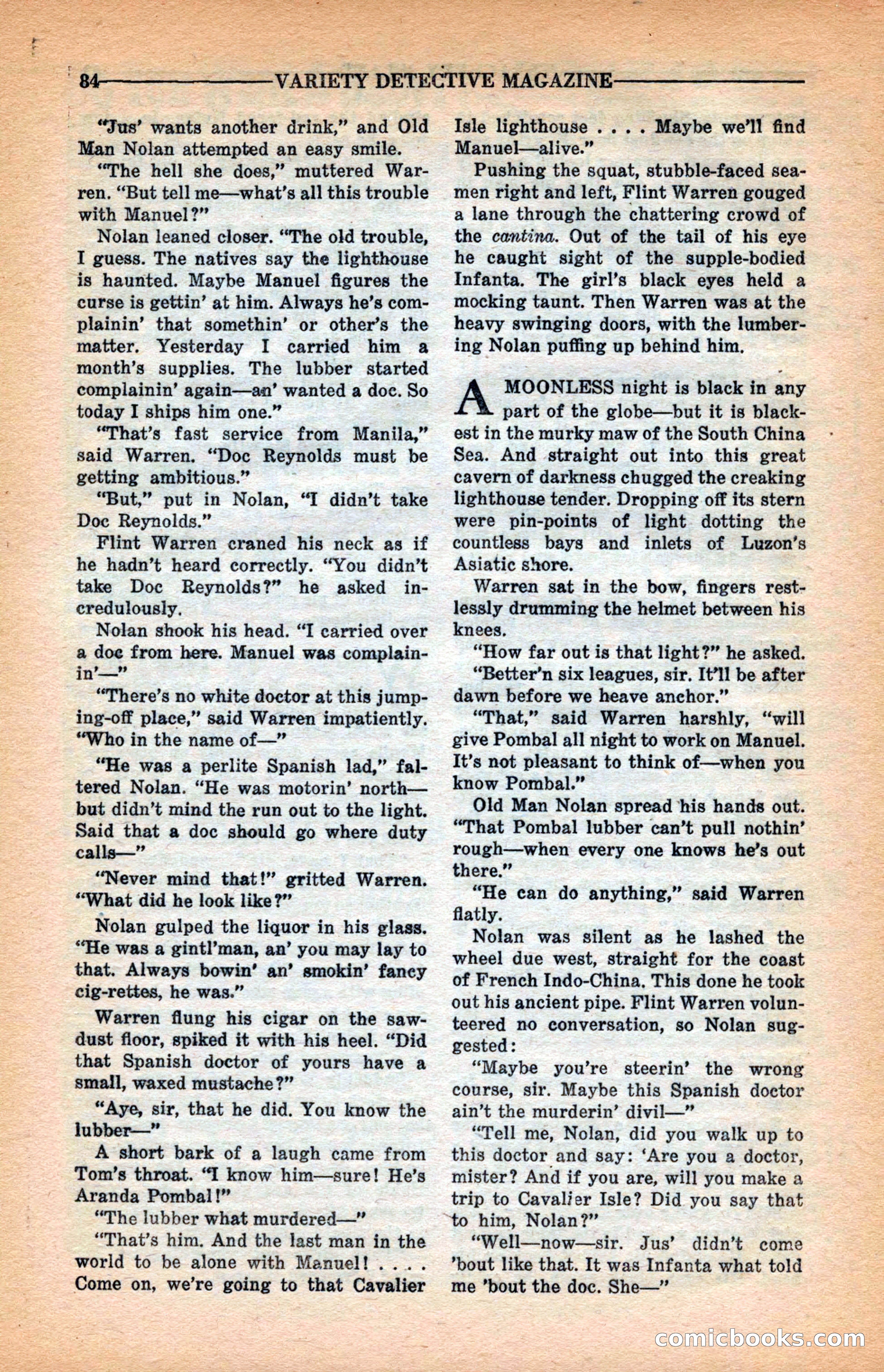 Variety Detective Magazine — page 86 of 116