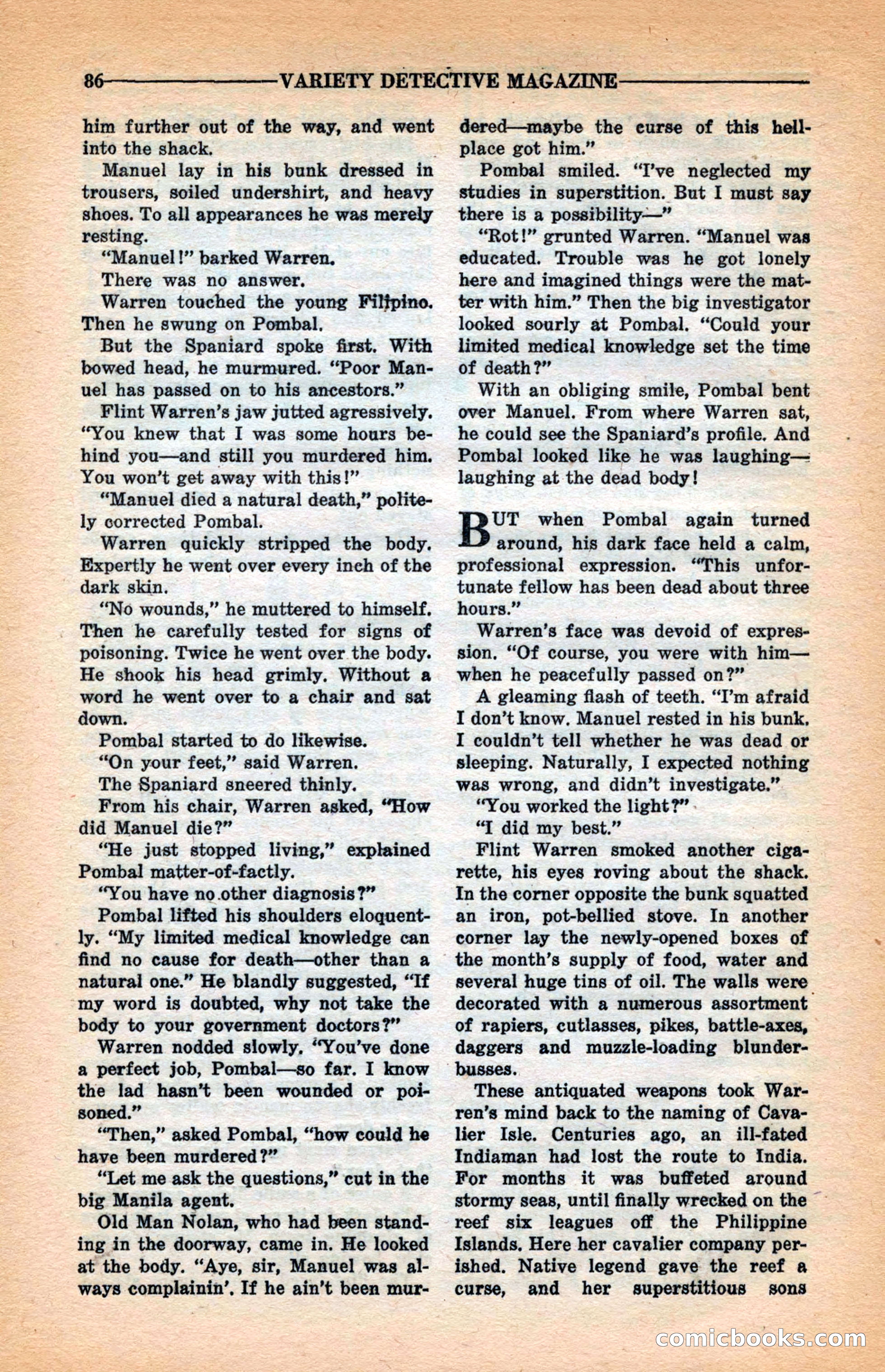 Variety Detective Magazine — page 88 of 116