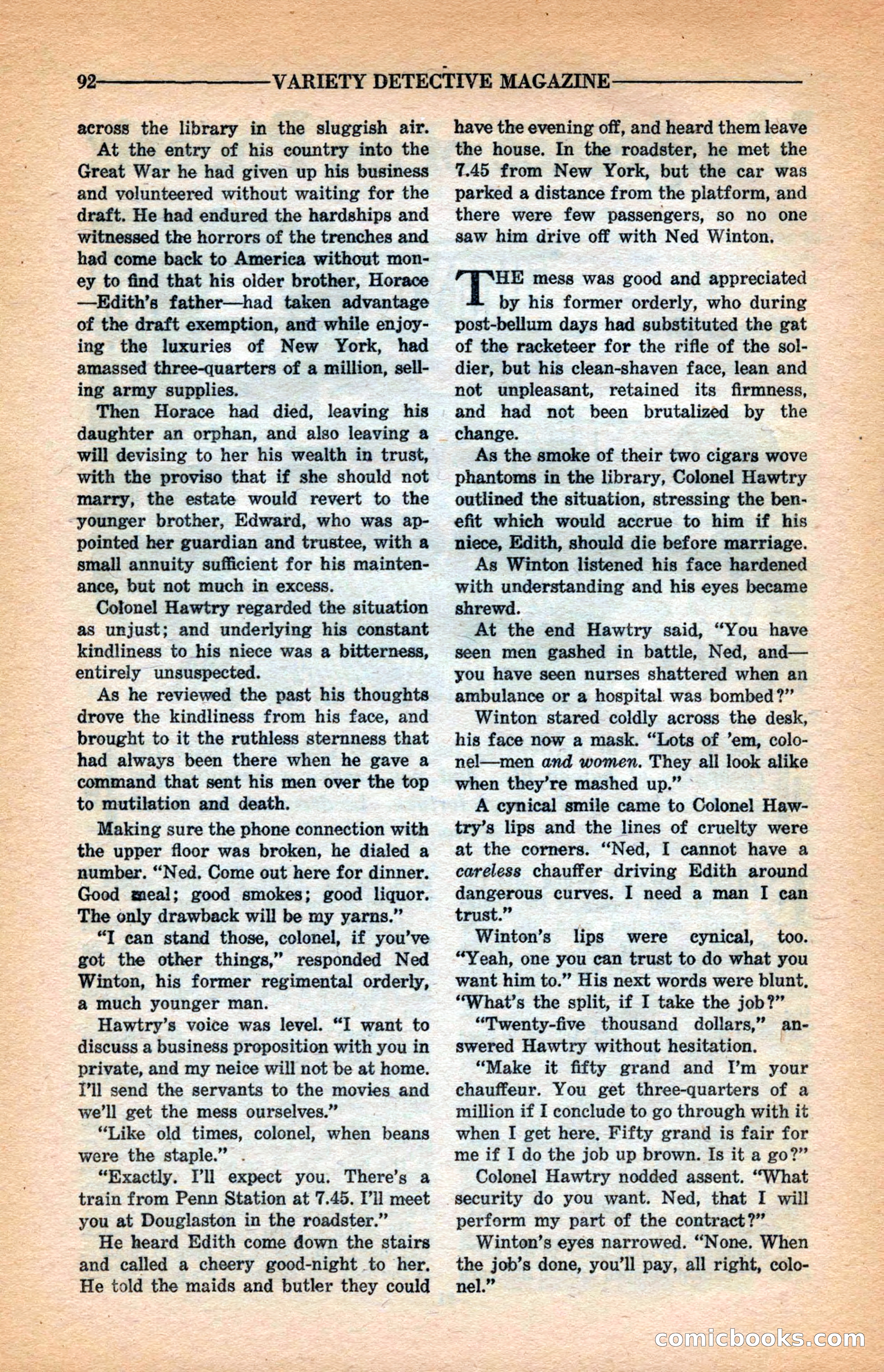 Variety Detective Magazine — page 94 of 116